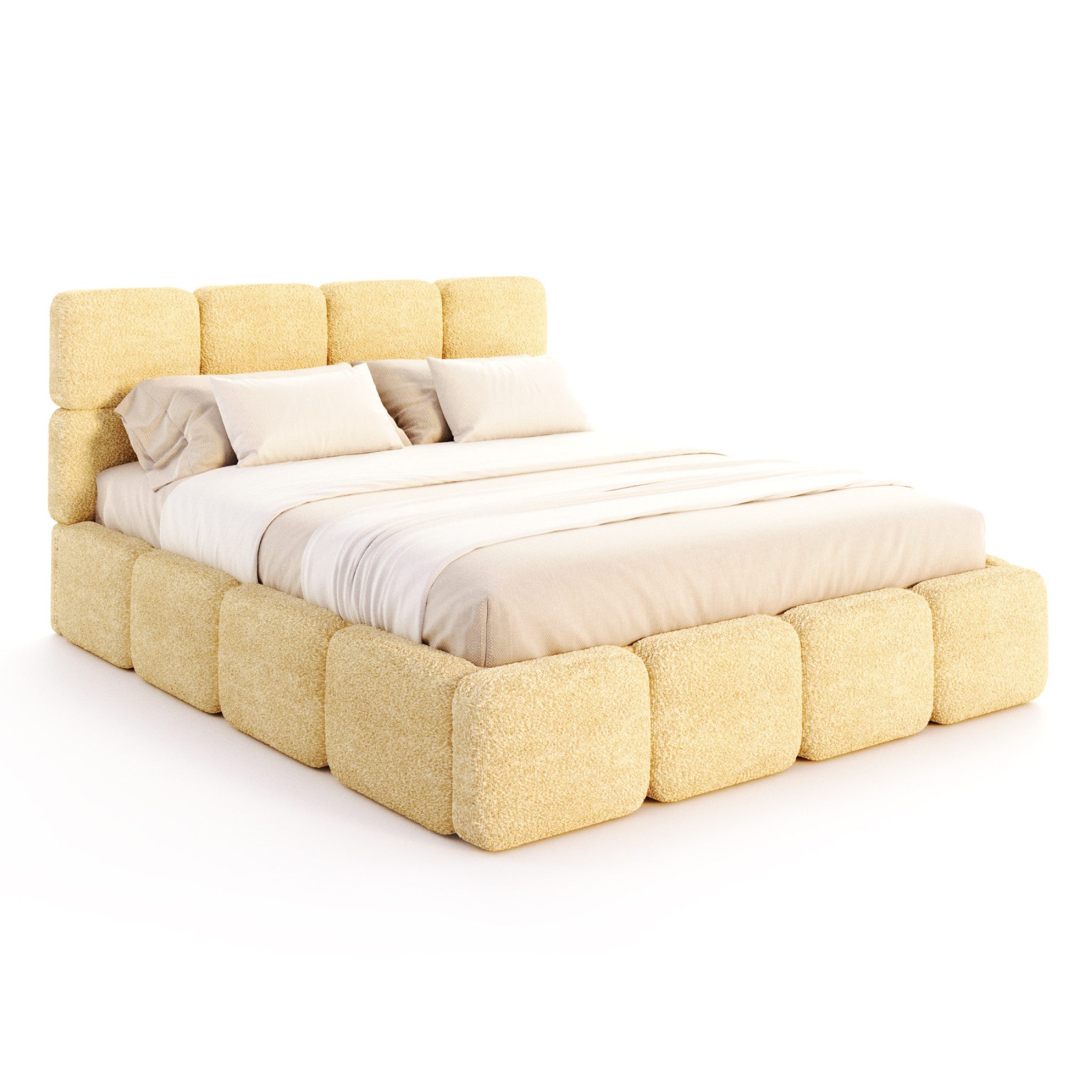 FDM Polsterbett CLOUDY Bettgestell Bett 140x200, 160x200, 180x200 cm Bestse günstig online kaufen