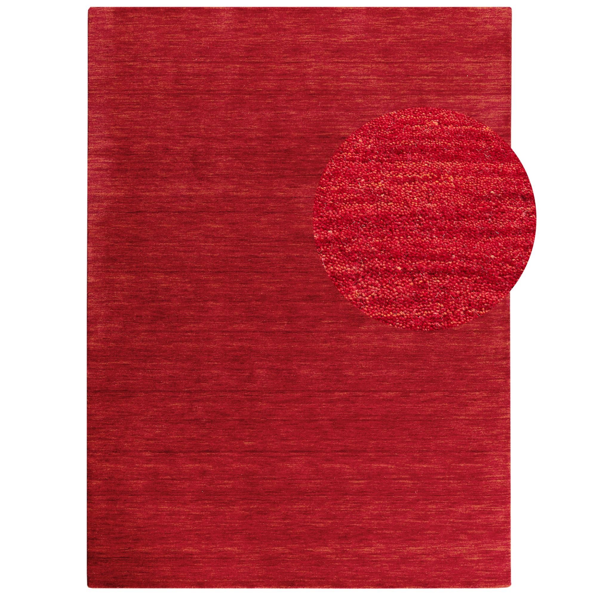 Steffensmeier Wollteppich Jaipur, Rechteckig, Gabbeh Teppich, handgeknüpft günstig online kaufen