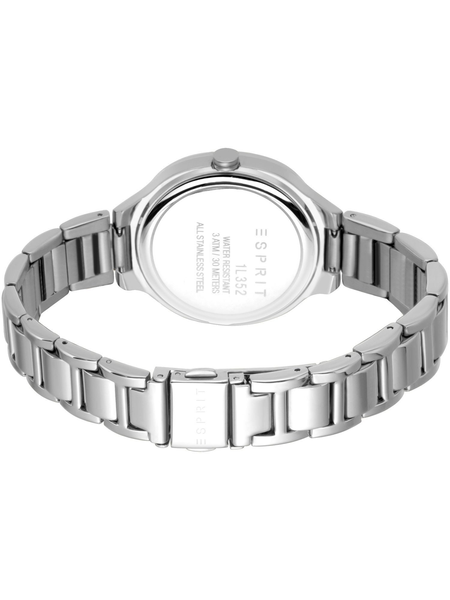 Fossil Quarzuhr ES1L352M0055 ES1L352M0055, Esprit ES1L352M0055 Momo Uhr Damenuhr Edelstahl Datum Silber
