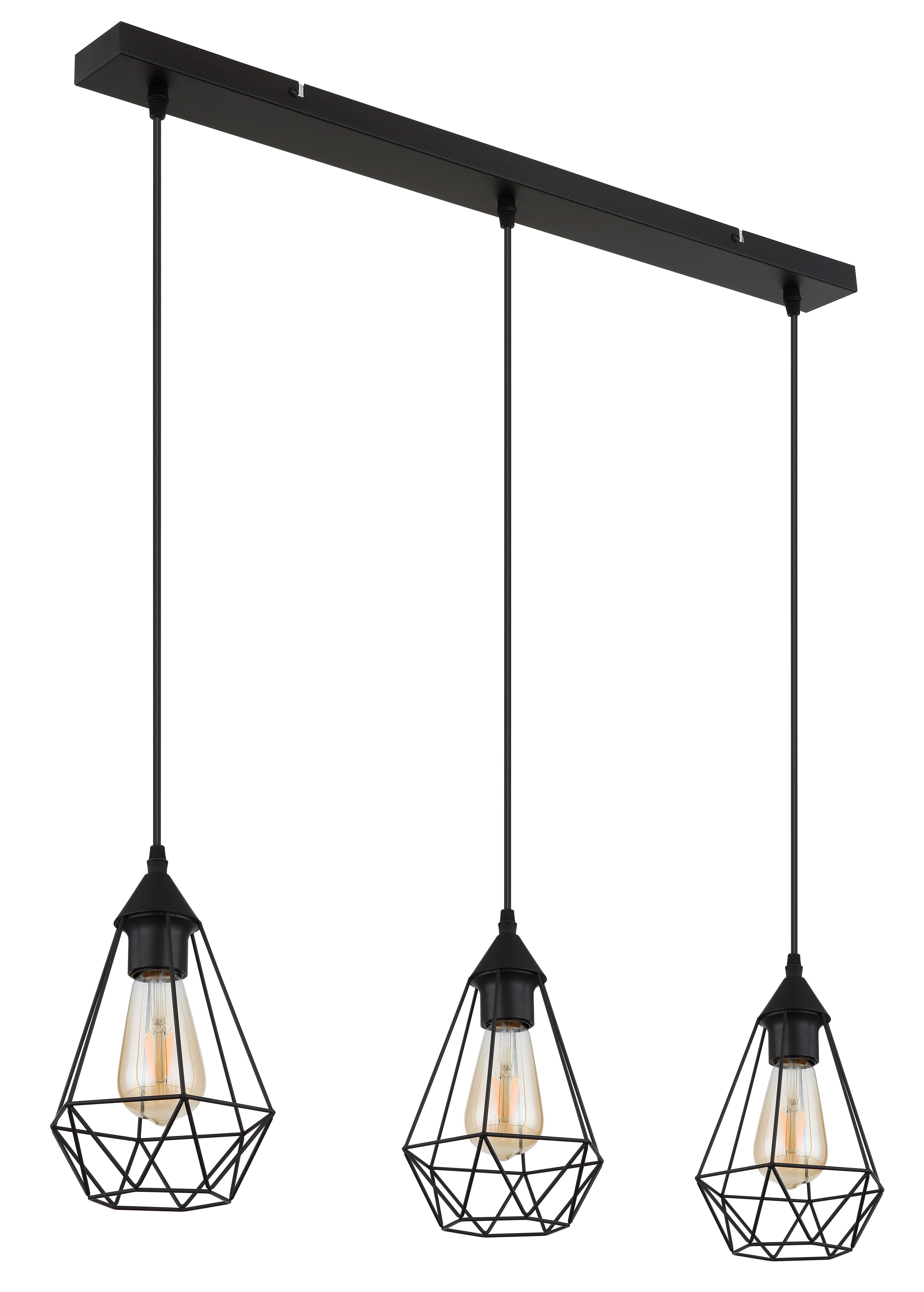 GLOBO LIGHTING Hängeleuchte ZACHARY, ohne Leuchtmittel, Hängelampe/Pendelleuchte/Esszimmer/Wohnzimmer/Esstisch