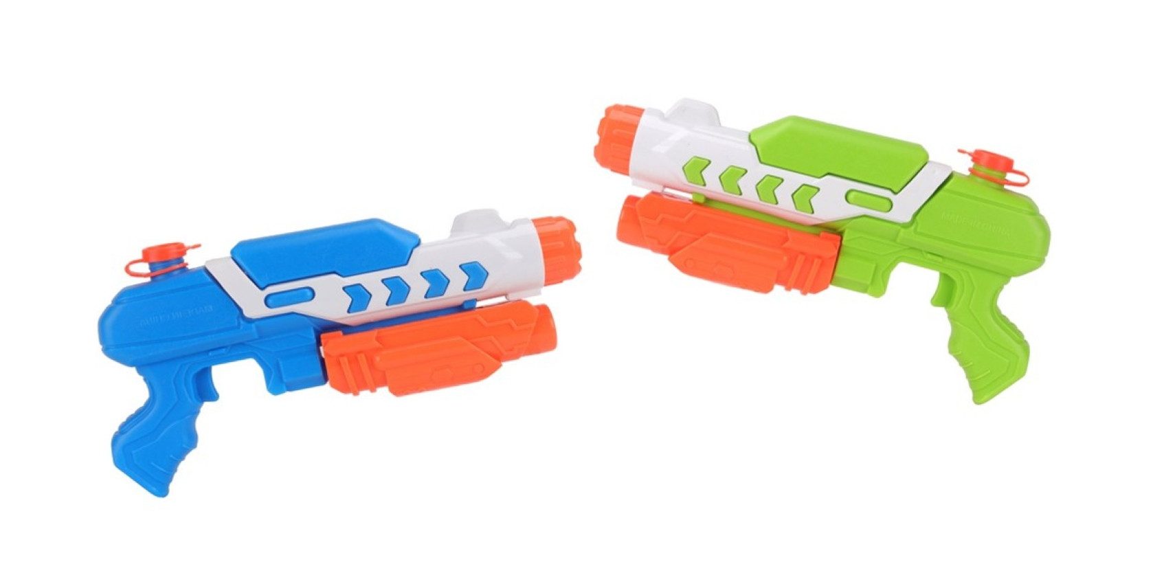 Woodyland Wasserpistole '2 "Water Blaster" Водяные пушки. Reichweite 6m. Tank 0,5l., 2 Водяные пушки in 1 Set