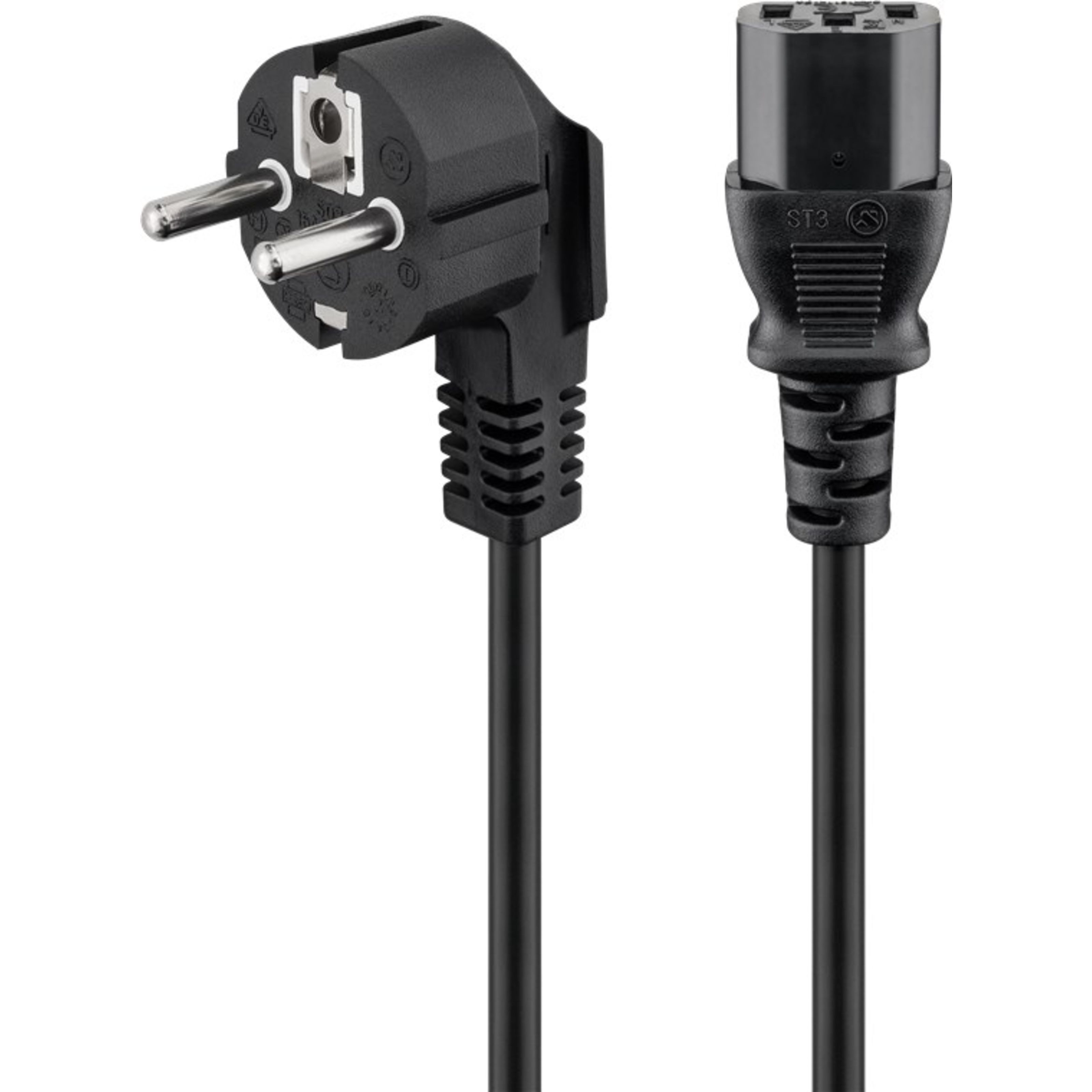 Goobay Netzkabel, Kaltgeräte-Anschlusskabel 3 m
