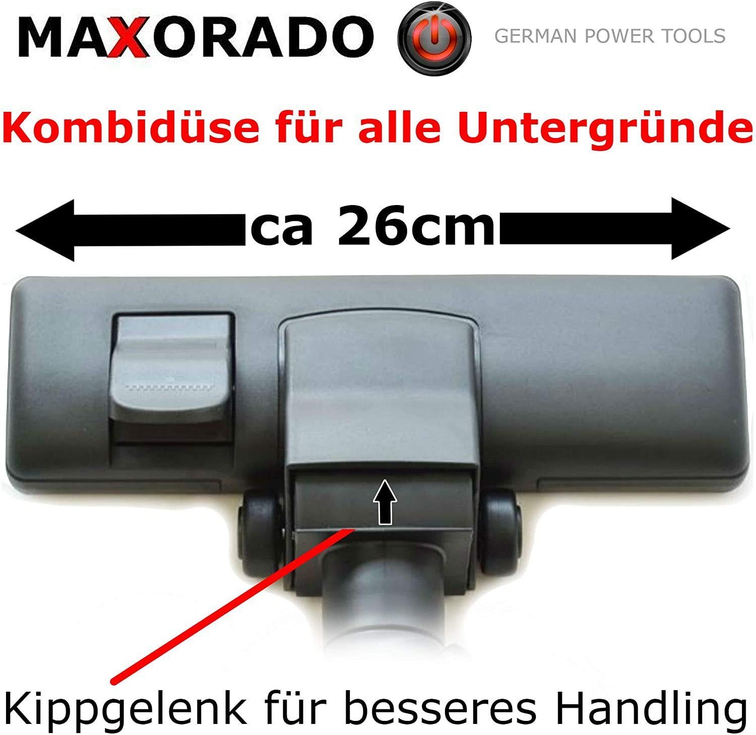 Maxorado Kombidüse Staubsauger-düse für S4 5000 SBD S Cat & 800 7100 Dog Miele 323i 285