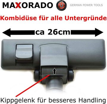 Maxorado Kombidüse Staubsaugerbürste für Miele Staubsauger S 144 Swing H1 Ecoline 163