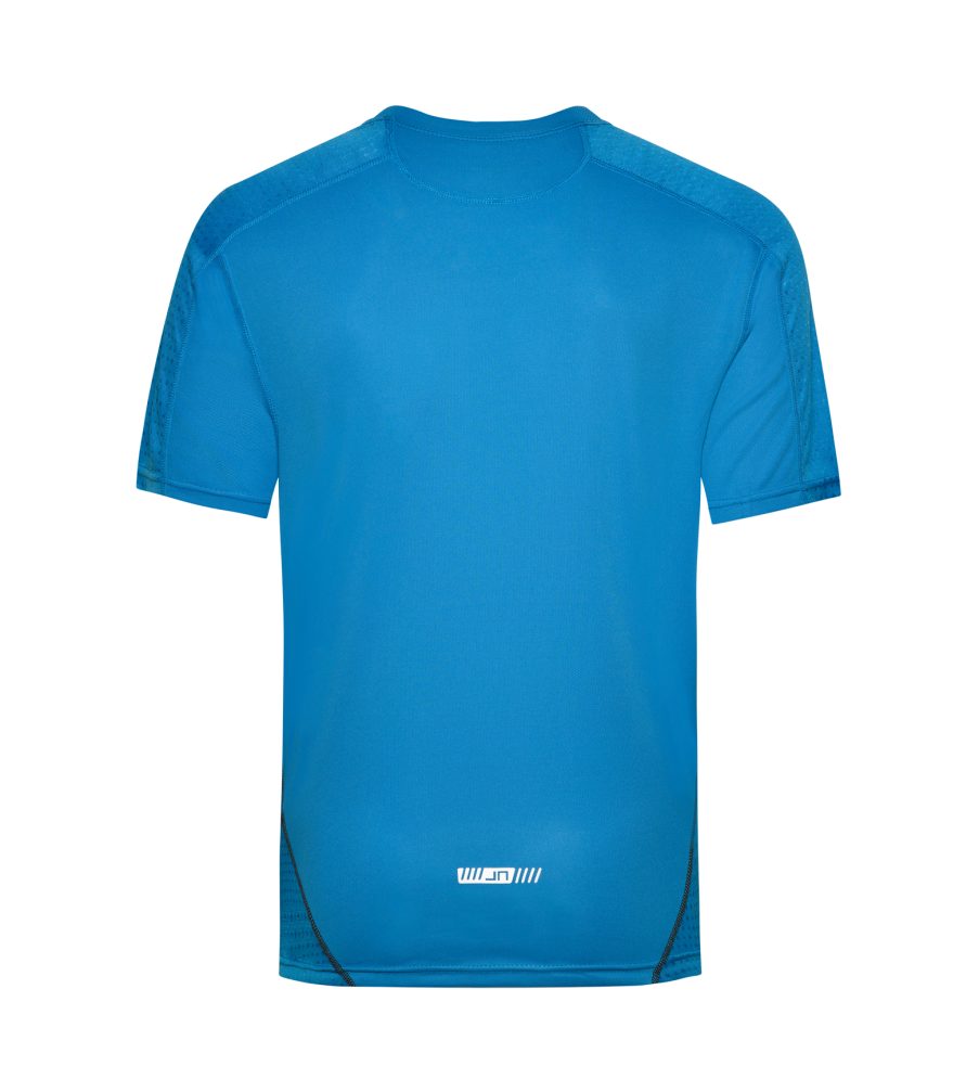 James & Nicholson Laufshirt Doppelpack Herren Kurzarm Laufshirt Running T-Shirt JN472 (Doppelpack, 2er-Pack) Atmungsaktiv und Feuchtigkeitsregulierend
