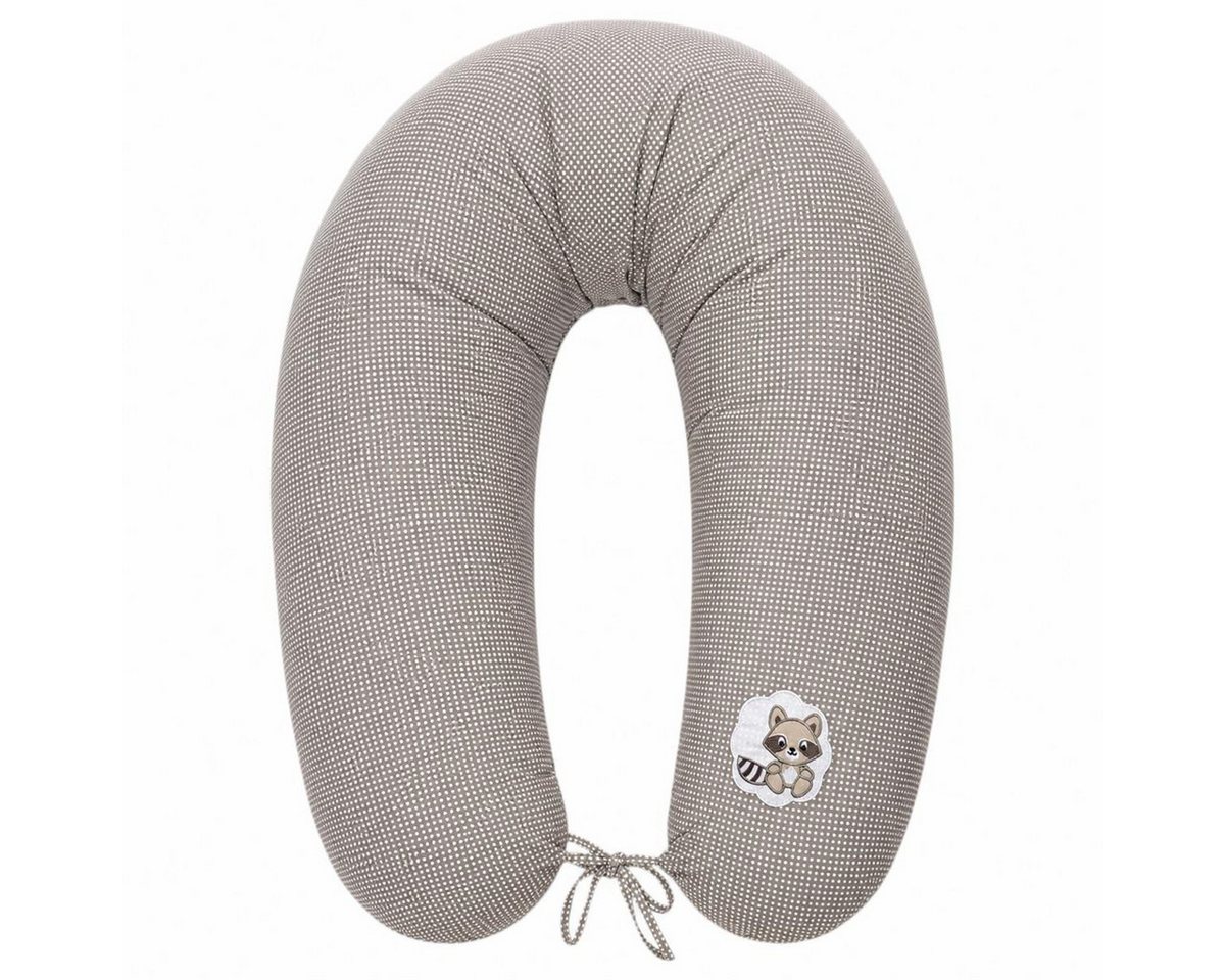 SEI Design Stillkissen Seitenschläferkissen Babynestchen Kuschelnest 170x30 cm, Schwangerschaftskissen mit Bezug, Schwangerschaftskissen mit Bezug, Bezug 100% Baumwolle