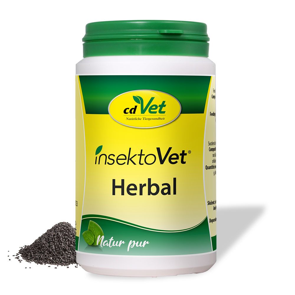 cdVet insektoVet Herbal, Ergänzungsfutter für: Hunde, kann die Hautzellen stärken