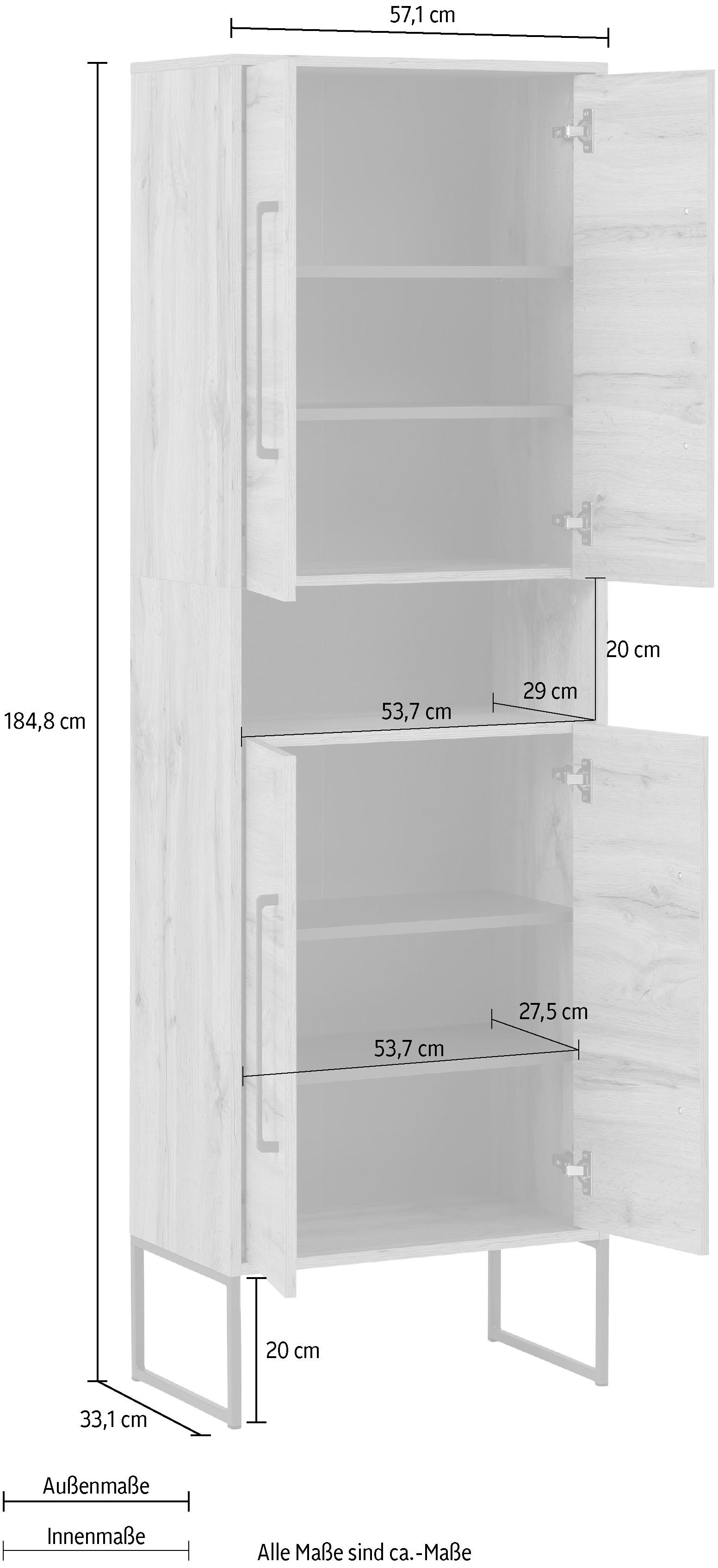 Garderobenschrank Schildmeyer Limmo