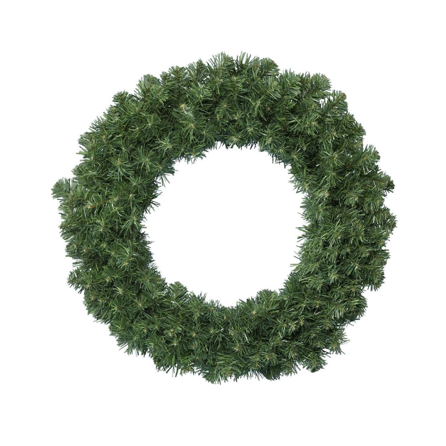 MARELIDA Dekokranz Tannenkranz Kunstkranz Türkranz D: 50cm für Innen Außen grün