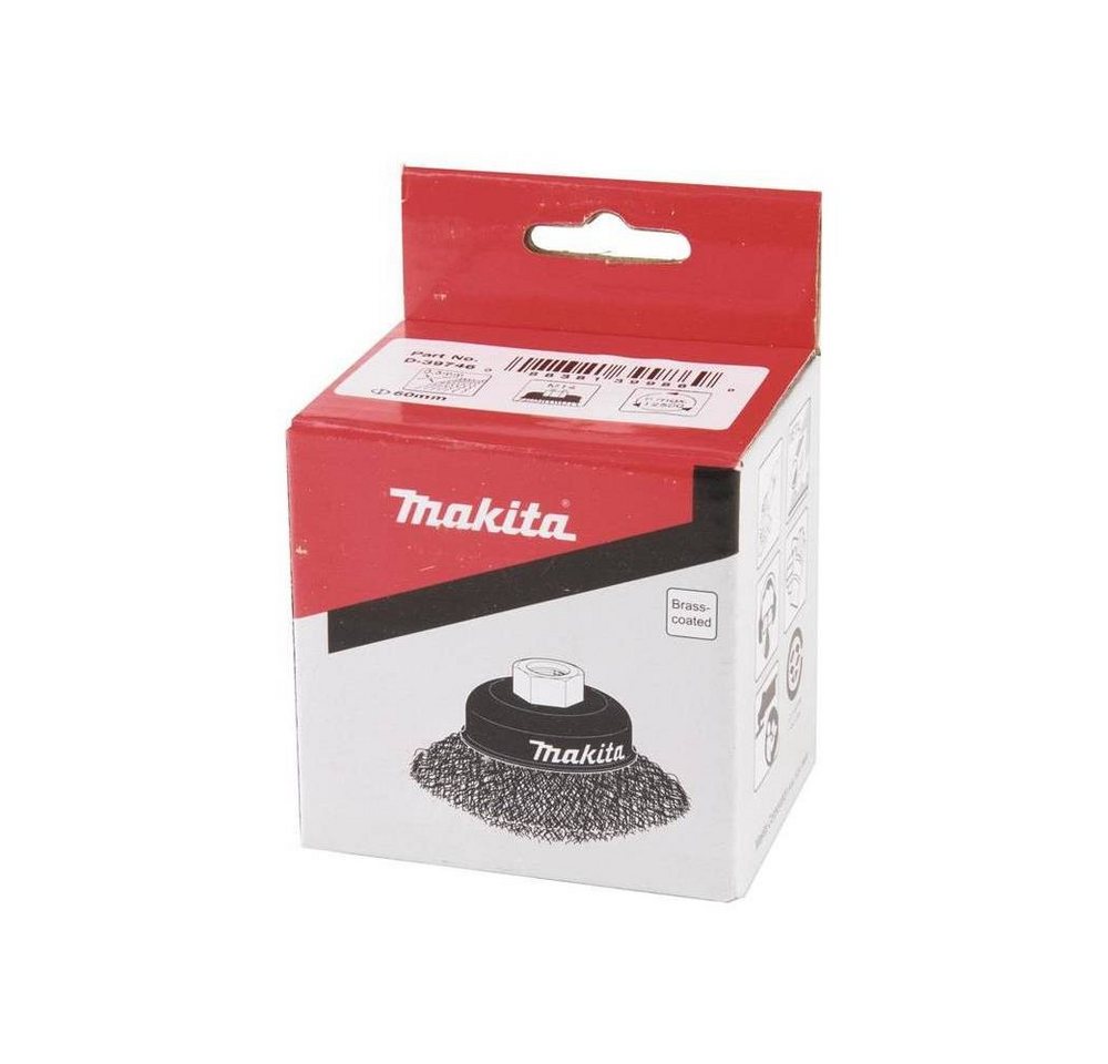 Thumbnail - Makita Schleifaufsatz Stahldrahttopfbürste MS 60 mm