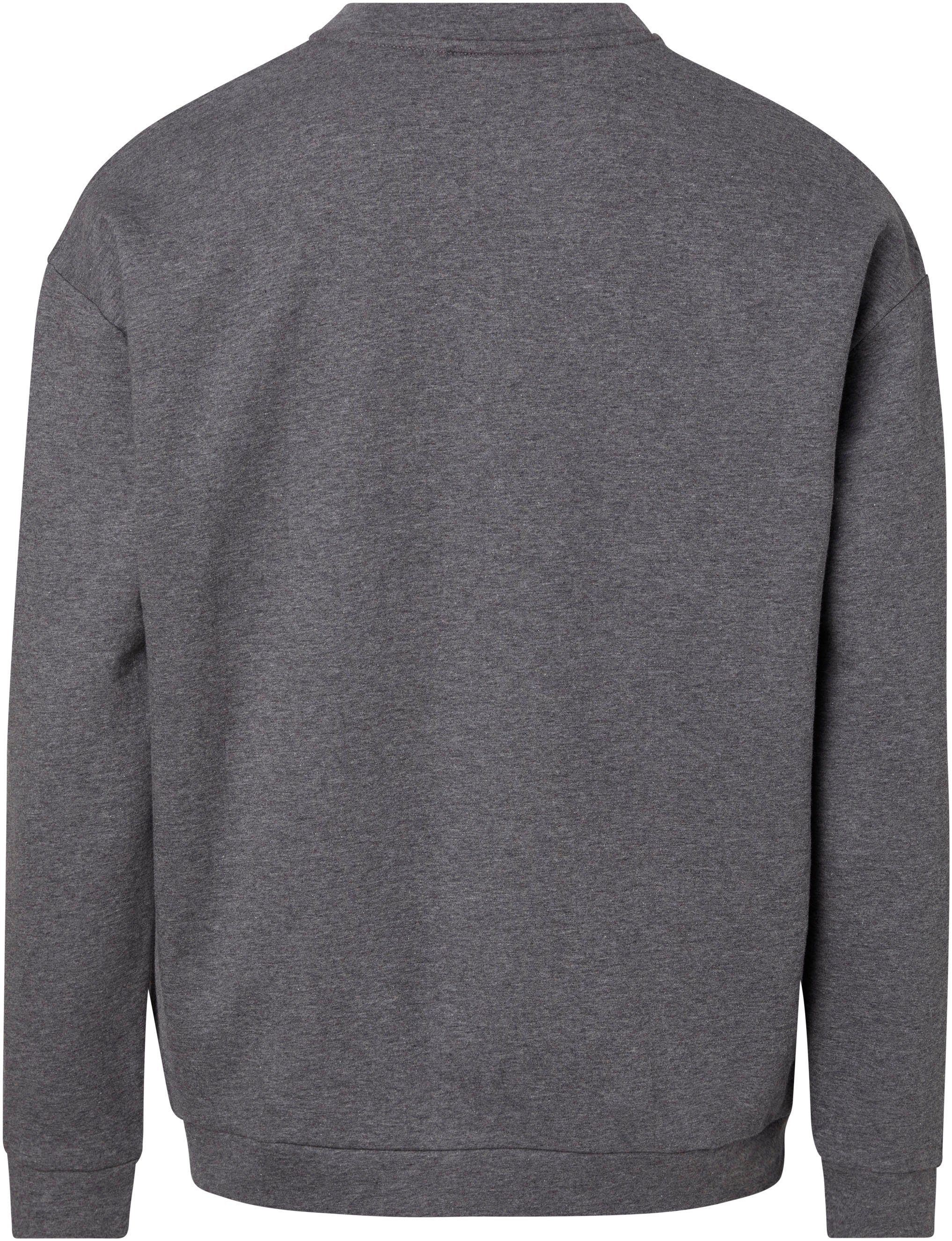 grey Calvin heather SWEATSHIRT Sweatshirt SPACER ICONIC Klein dark COMFORT