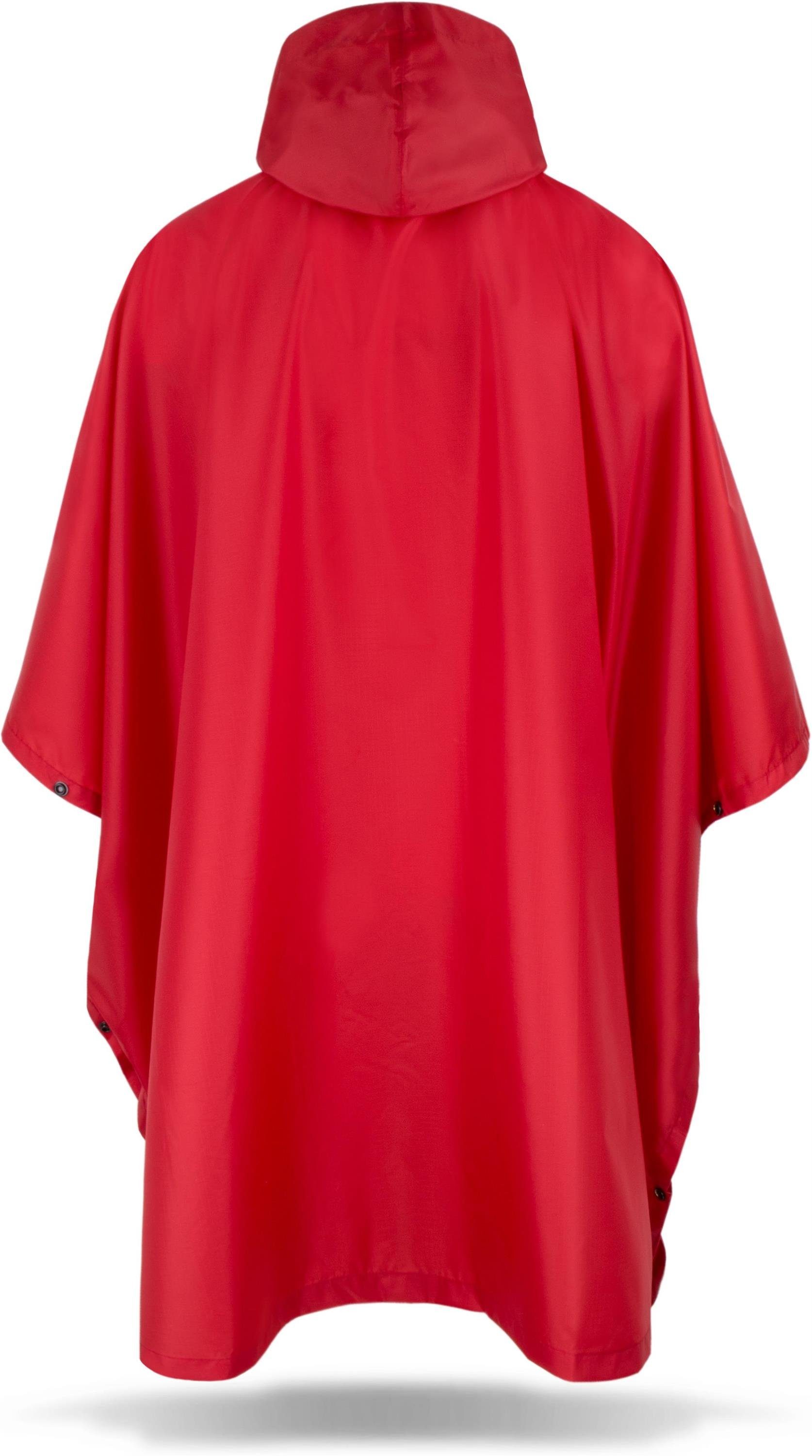 normani Regenponcho Ripstop Regenponcho Derry Wasserdichtes Regencape - Wassersäule: 6.000 mm