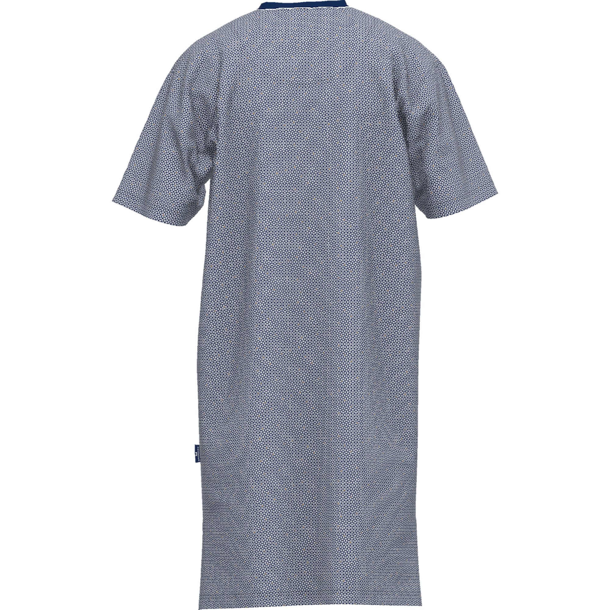 GÖTZBURG Nachthemd Herren-Nachthemd Single-Jersey gemustert günstig online kaufen