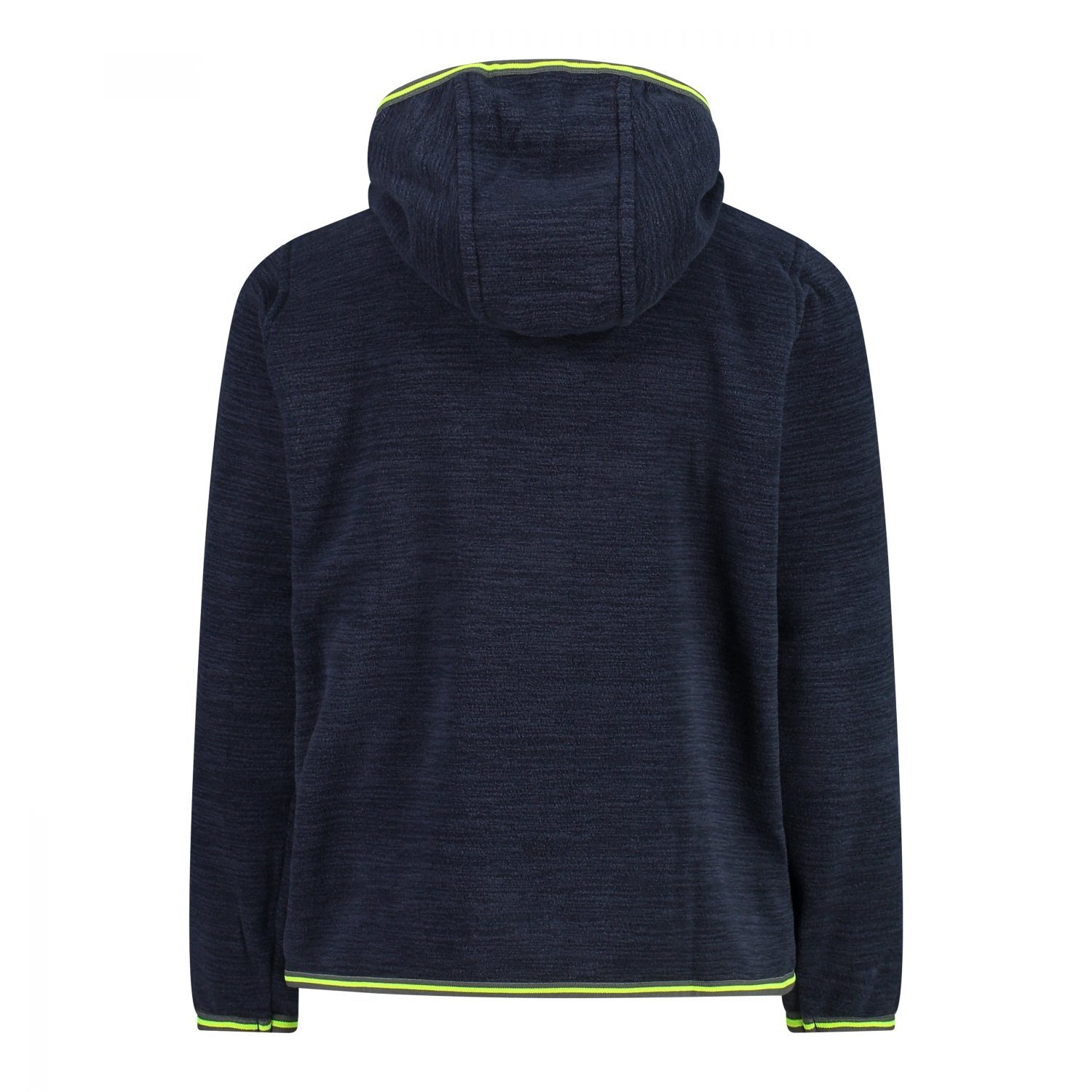 CMP FLUO CMP Kapuzensweatshirt MEL.-YELLOW B.BLUE Fleecejacke Kinder