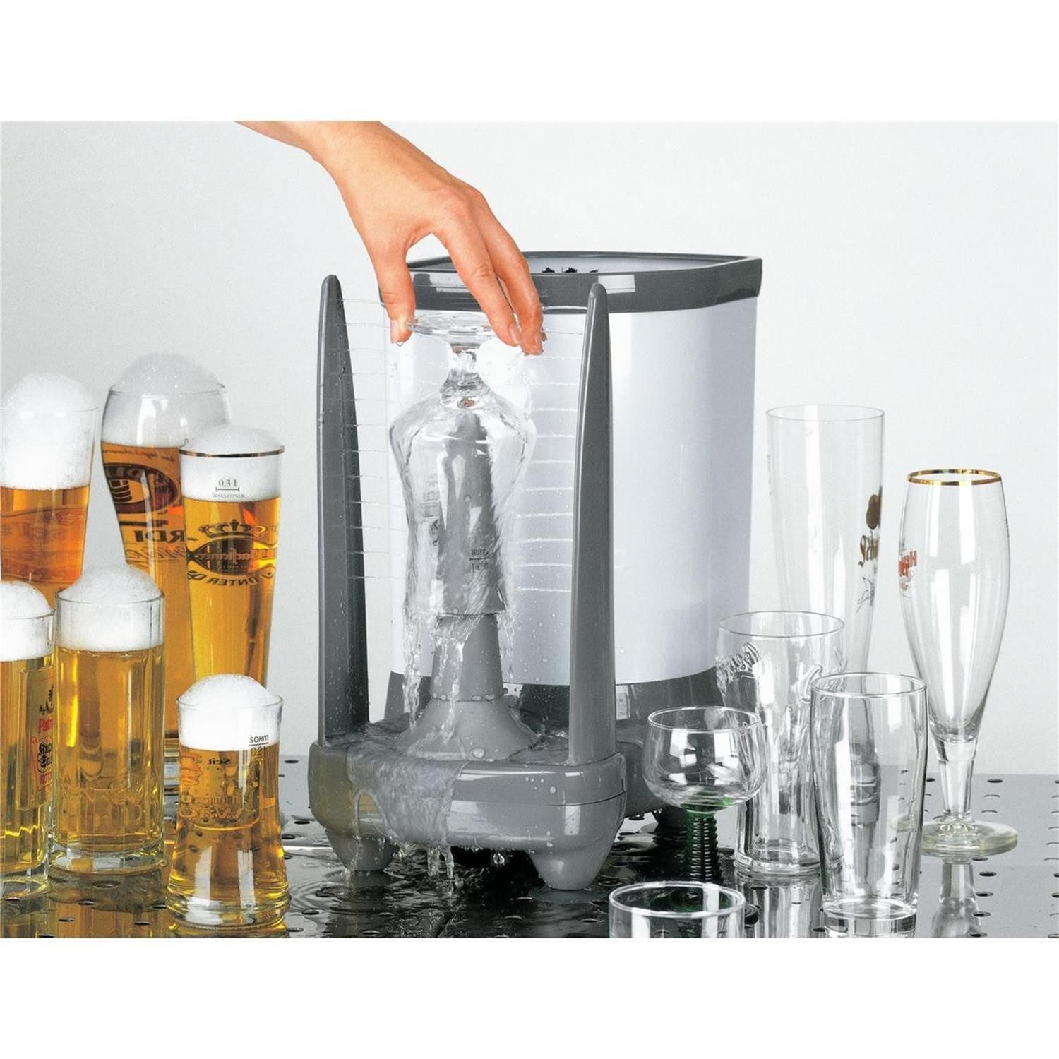 Fuchs Gastronomiebedarf Geschirrspüleinsatz Gläserdruckspüler DELFIN TS 3100, Gläserspüler Glasspülautomat Gläserspülgerät