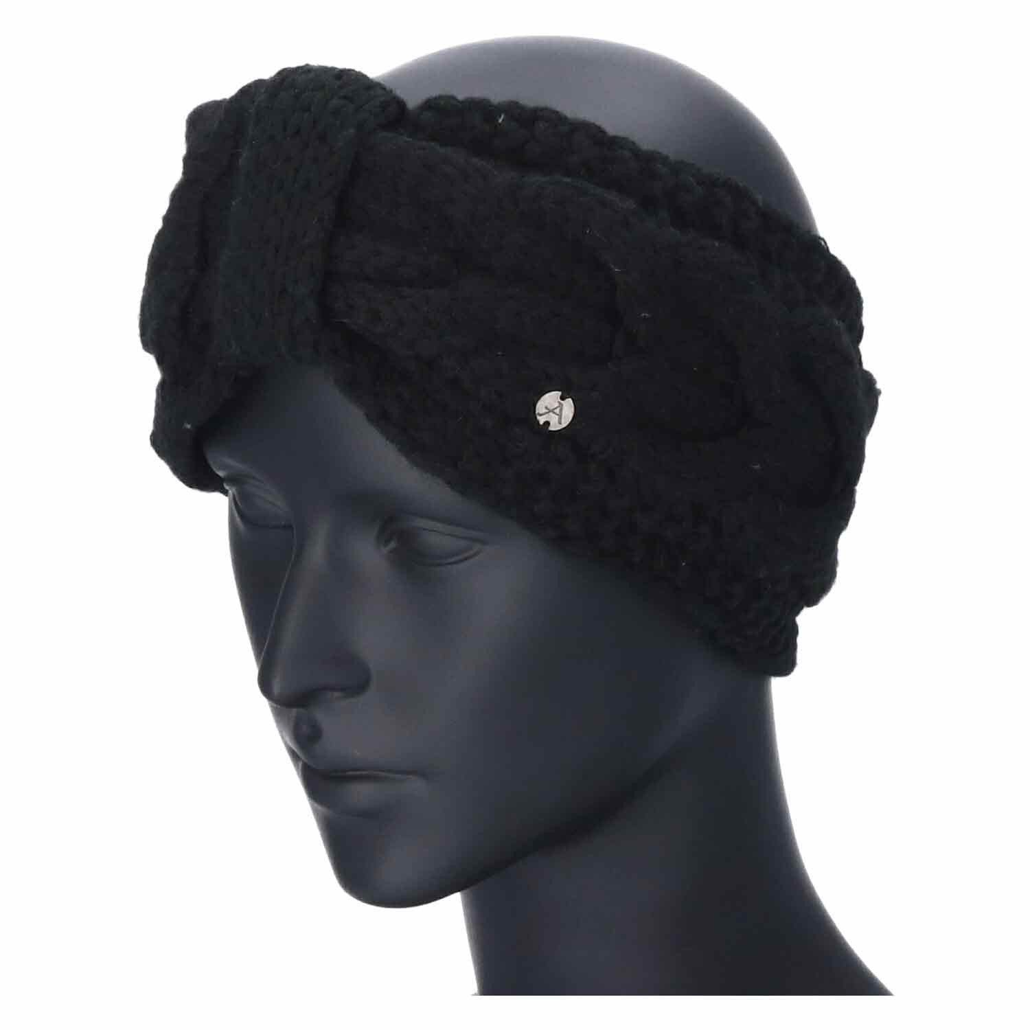 Antonio Strickmütze Antonio Stirnband schwarz (1-St) günstig online kaufen