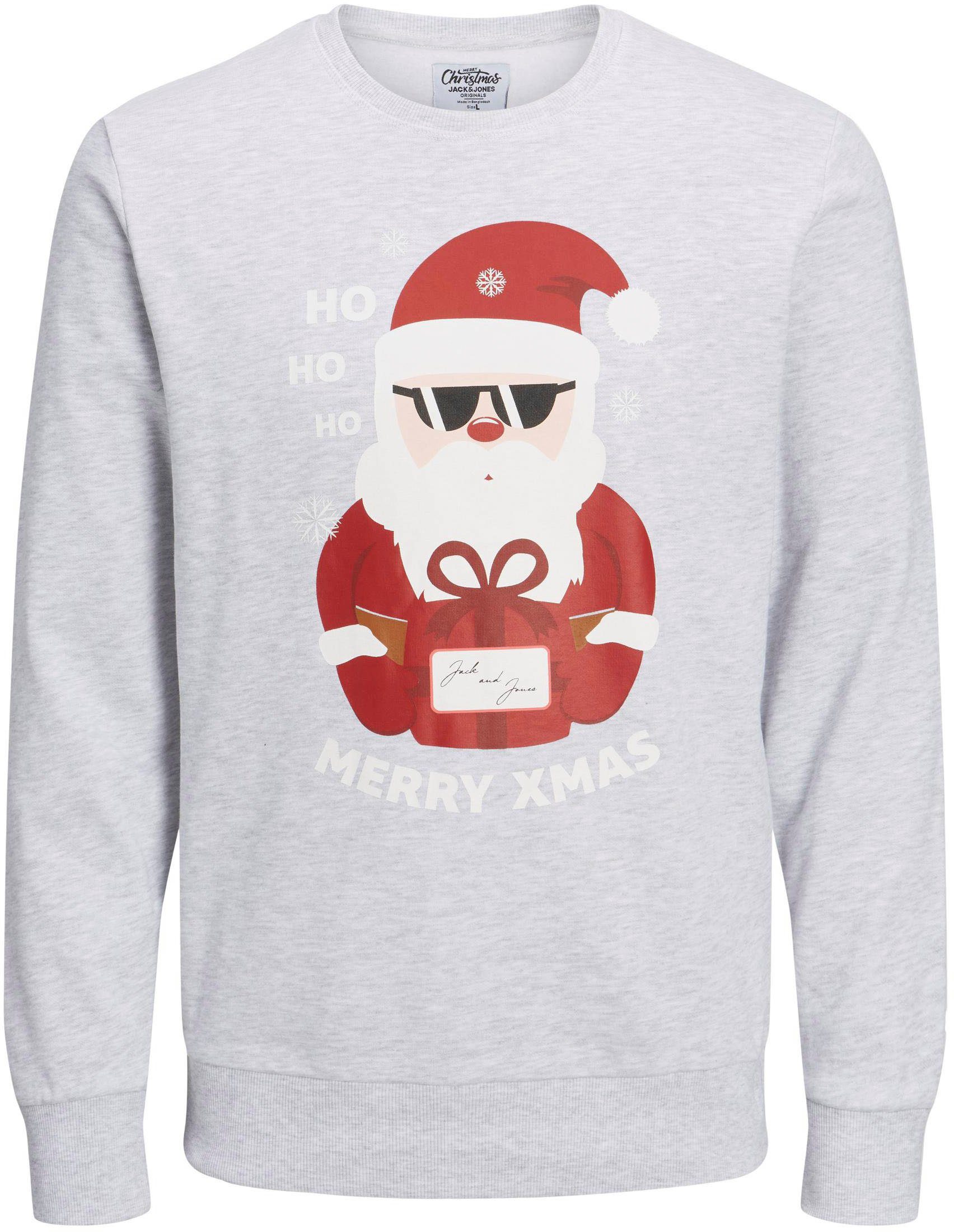 Jack & Jones Weihnachtssweatshirt JJ JORTOON SWEAT CREW