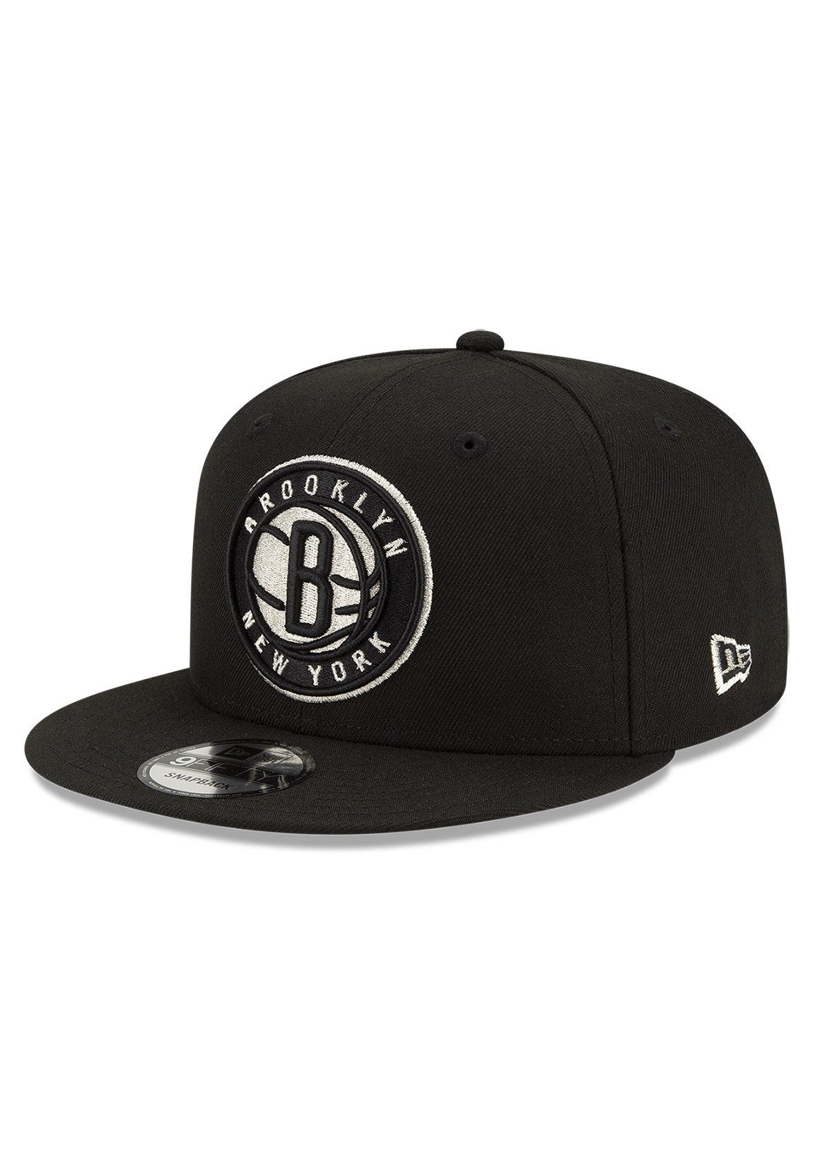 BROOKLYN 59Fifty Black Era Fitted Cap Schwarz Era New Cap NETS New