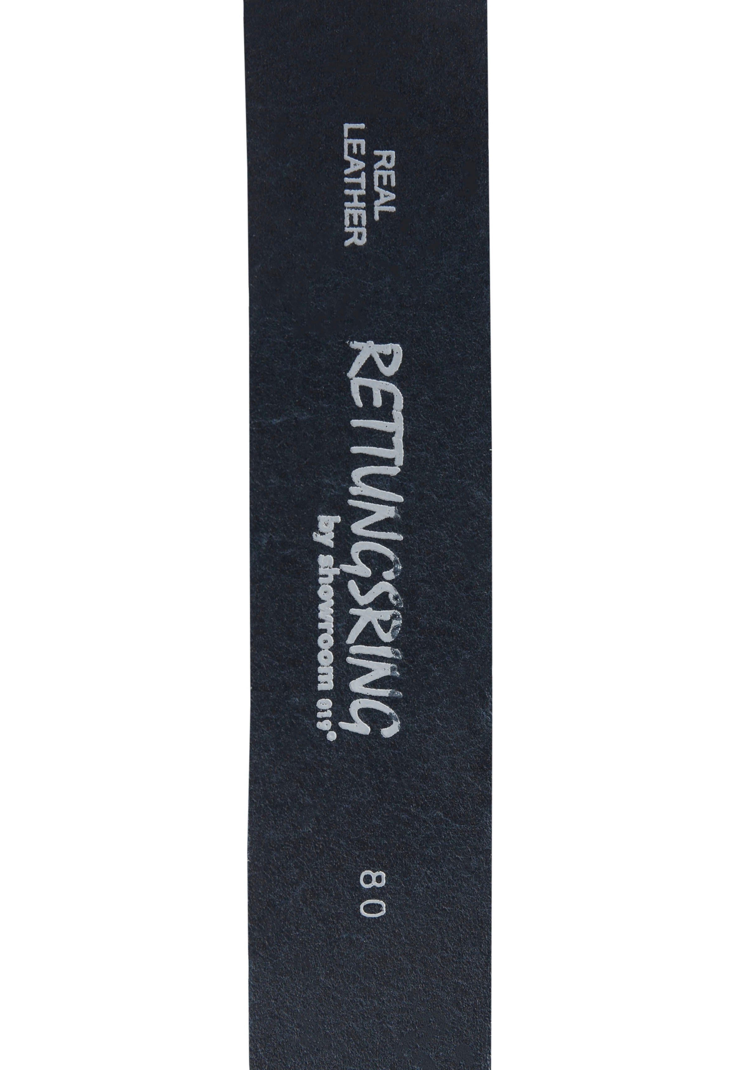Halb« RETTUNGSRING »Rosenherz austauschbarer 019° mit Schließe by Ledergürtel showroom