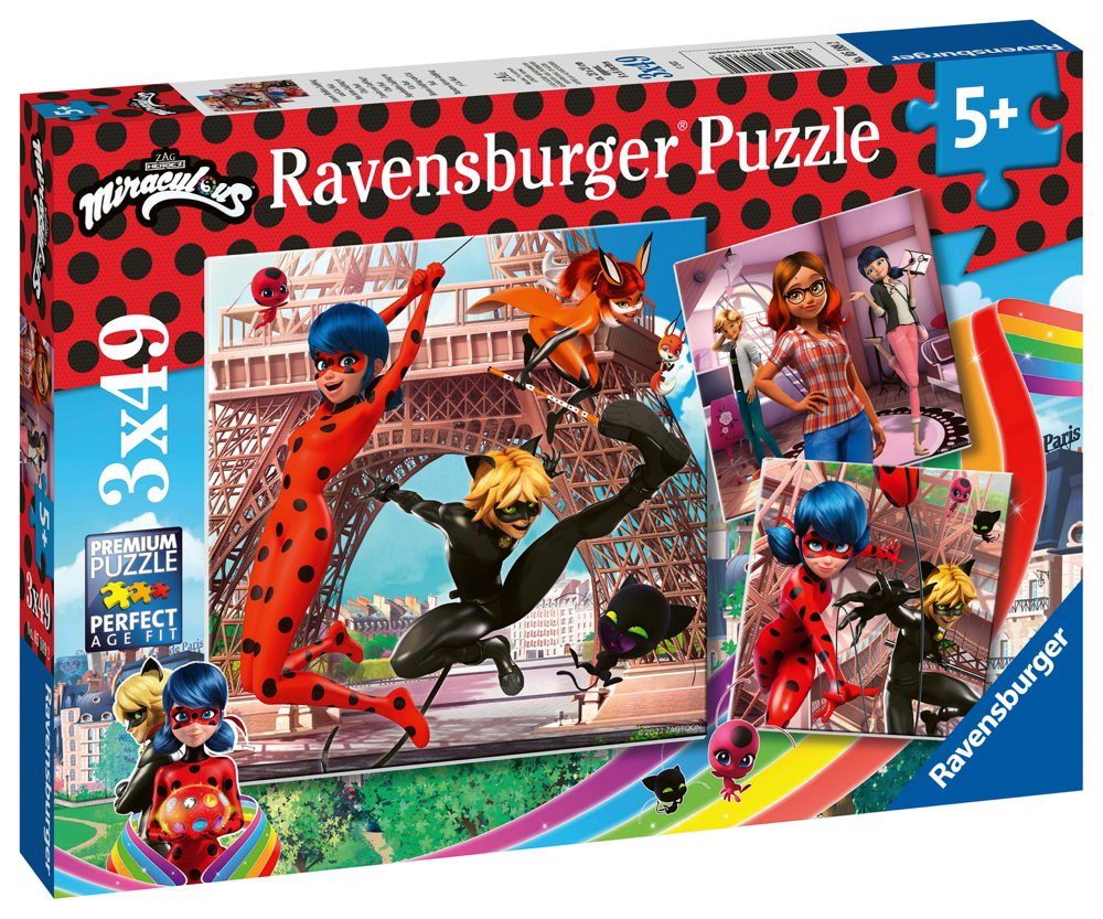 Ravensburger Puzzle Miraculous Unsere Helden Ladybug günstig online kaufen