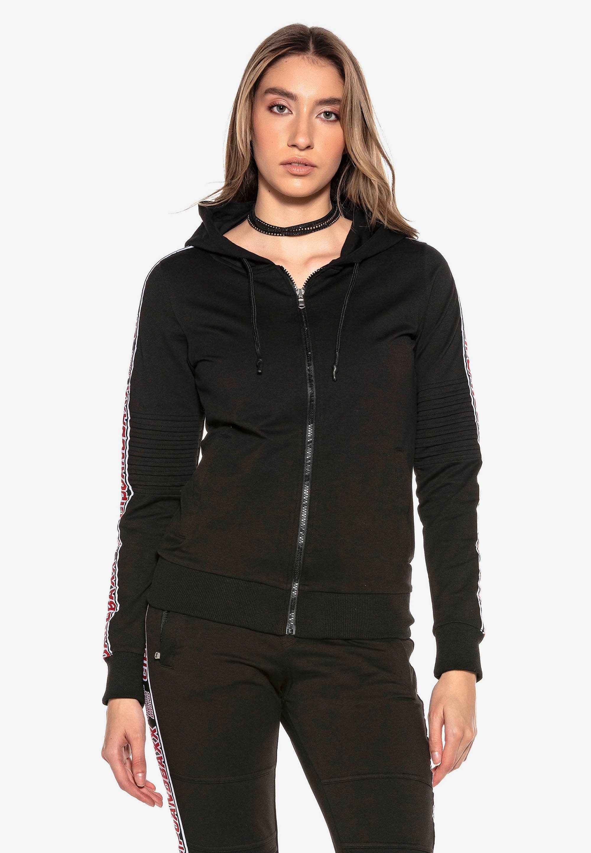 Baxx sportlichem in Cipo Sweatjacke Design &