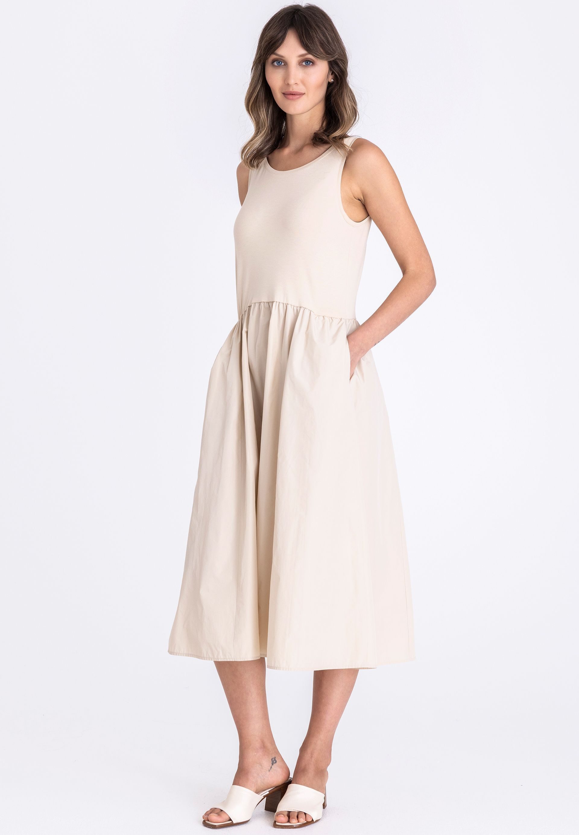 TUZZI Midikleid mit angesetztem Rock