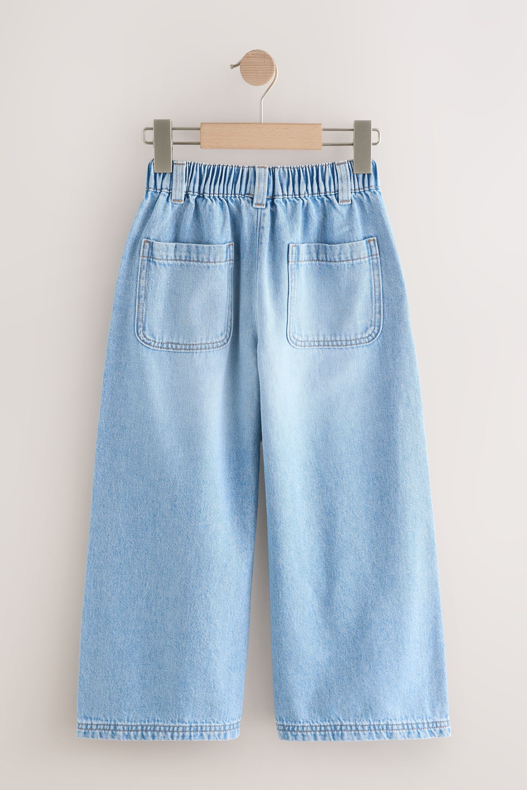 Next Weite Jeans Schlupfhose mit weitem Bein (1-tlg) – Bild 2 von 5