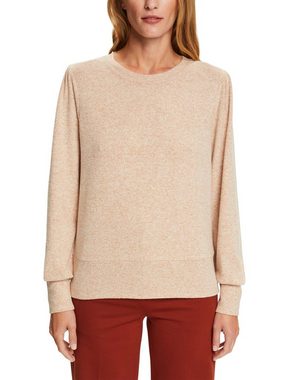 edc by Esprit Langarmshirt Weich aufgerautes Longsleeve (1-tlg)