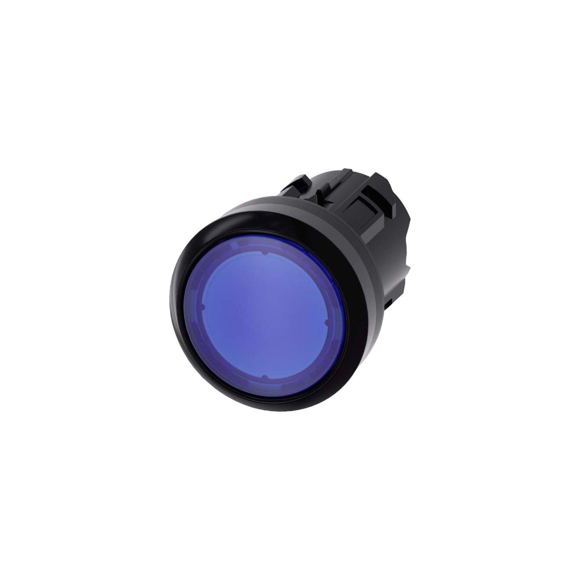 SIEMENS Siemens Indus.Sector Drucktaster 22mm, rund, blau 3SU1001-0AB50-0AA0