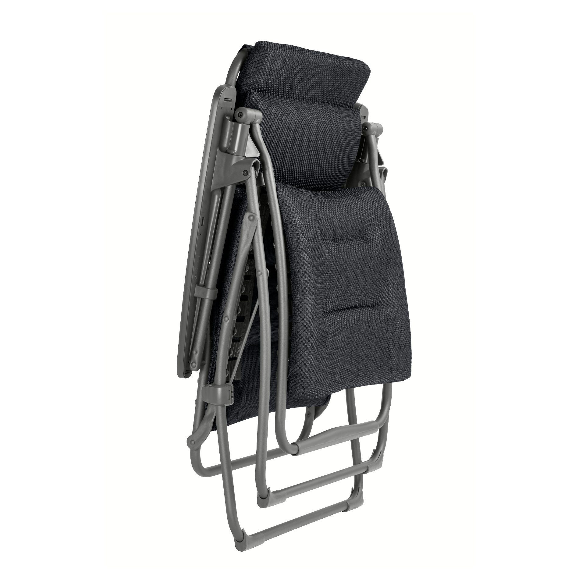 Lafuma Mobilier Gartenstuhl Futura (Gartenliege, Liegestuhl, Outdoor-Textilgewebe BeComfort), Zero-Gravity-Relaxliege, Clip-System, bis 140 kg belastbar