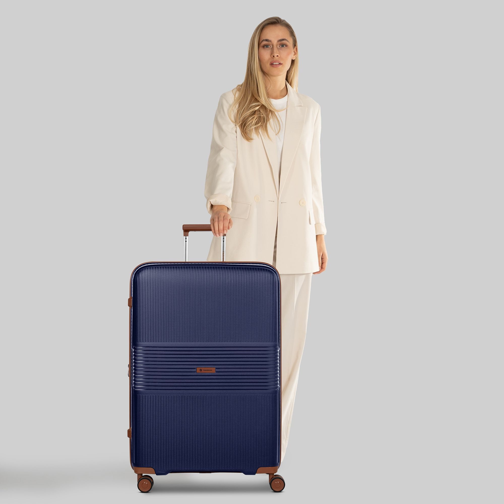 Farmhood Hartschalen-Trolley Eco Edition 02, 4 Rollen, Polypropylen