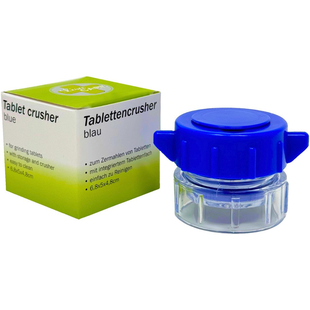 LisaCare Mörser Tablettencrusher - Tablettenmörser, (1-tlg), Stressfreie Medikamenteneinnahme!