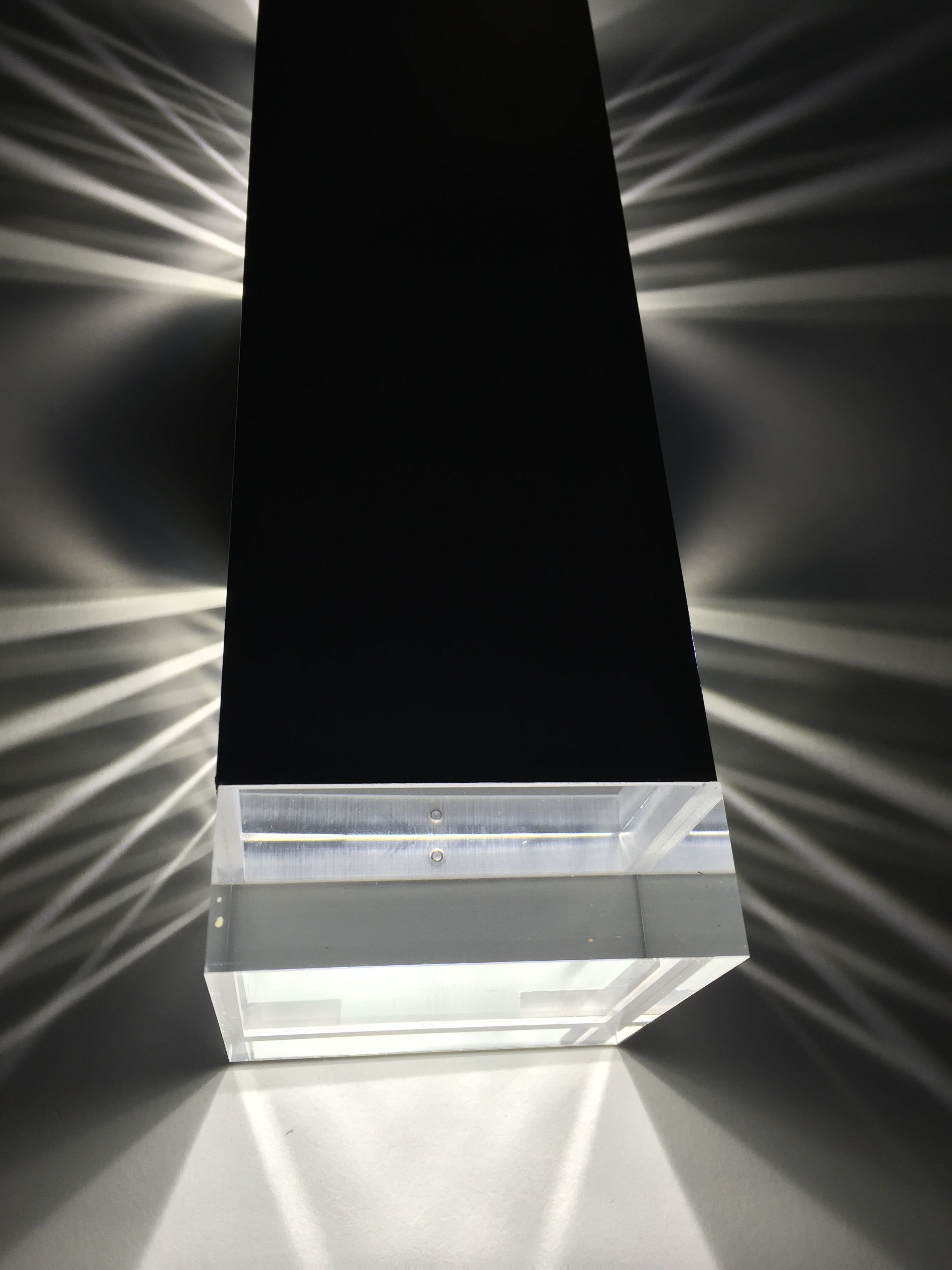 SpiceLED Лампиschirm ShineLED-Gläser-Update, 2x Acrylgläser, klar, passend zu allen 6 Watt SpiceLED-Wandleuchten