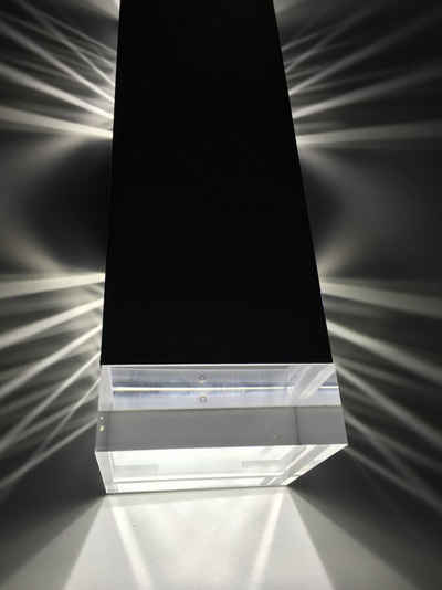 SpiceLED Lampenschirm ShineLED-Gläser-Update, 2x Acrylgläser, klar, passend zu allen 6 Watt SpiceLED-Wandleuchten