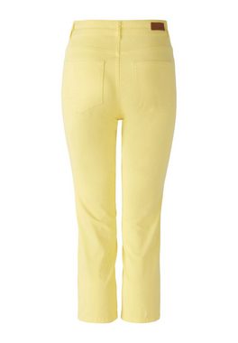 Oui Slim-fit-Jeans Caprihose slim fit, mid waist Nieten