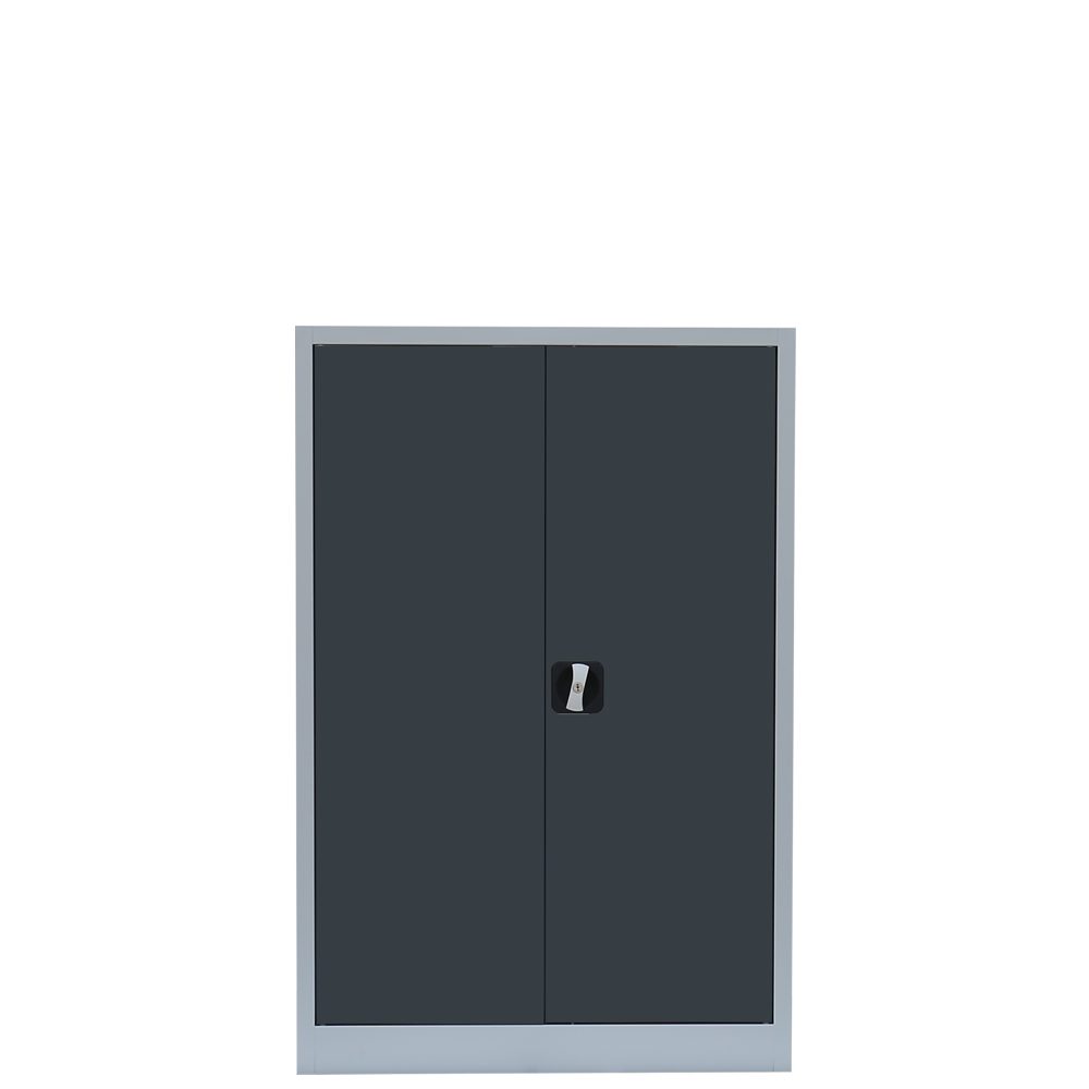 Steelboxx Mehrzweckschrank Metallschrank abschließbar Aktenschrank 120x925x42,2cm (1-St) Mehrzweckschrank abschließbar
