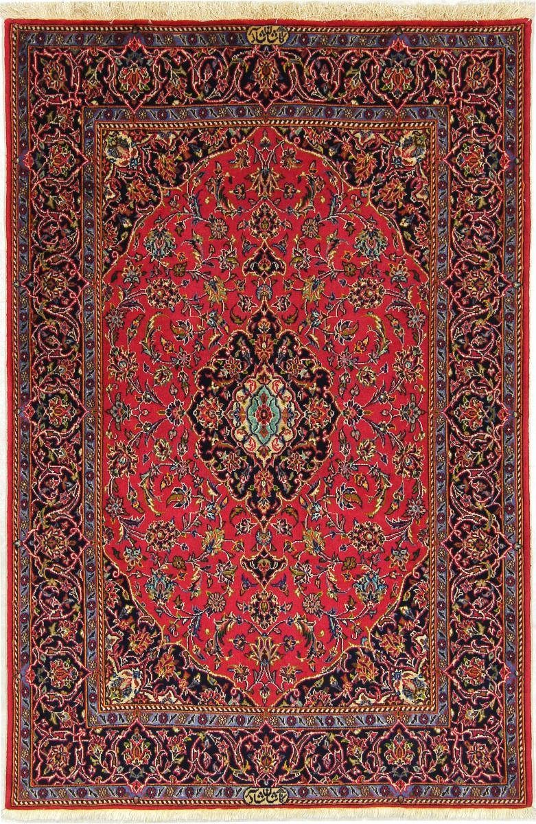 Orientteppich Keshan Shadsar 113x171 Handgeknüpfter Orientteppich / Perserteppich, Nain Trading, rechteckig, Höhe: 12 mm