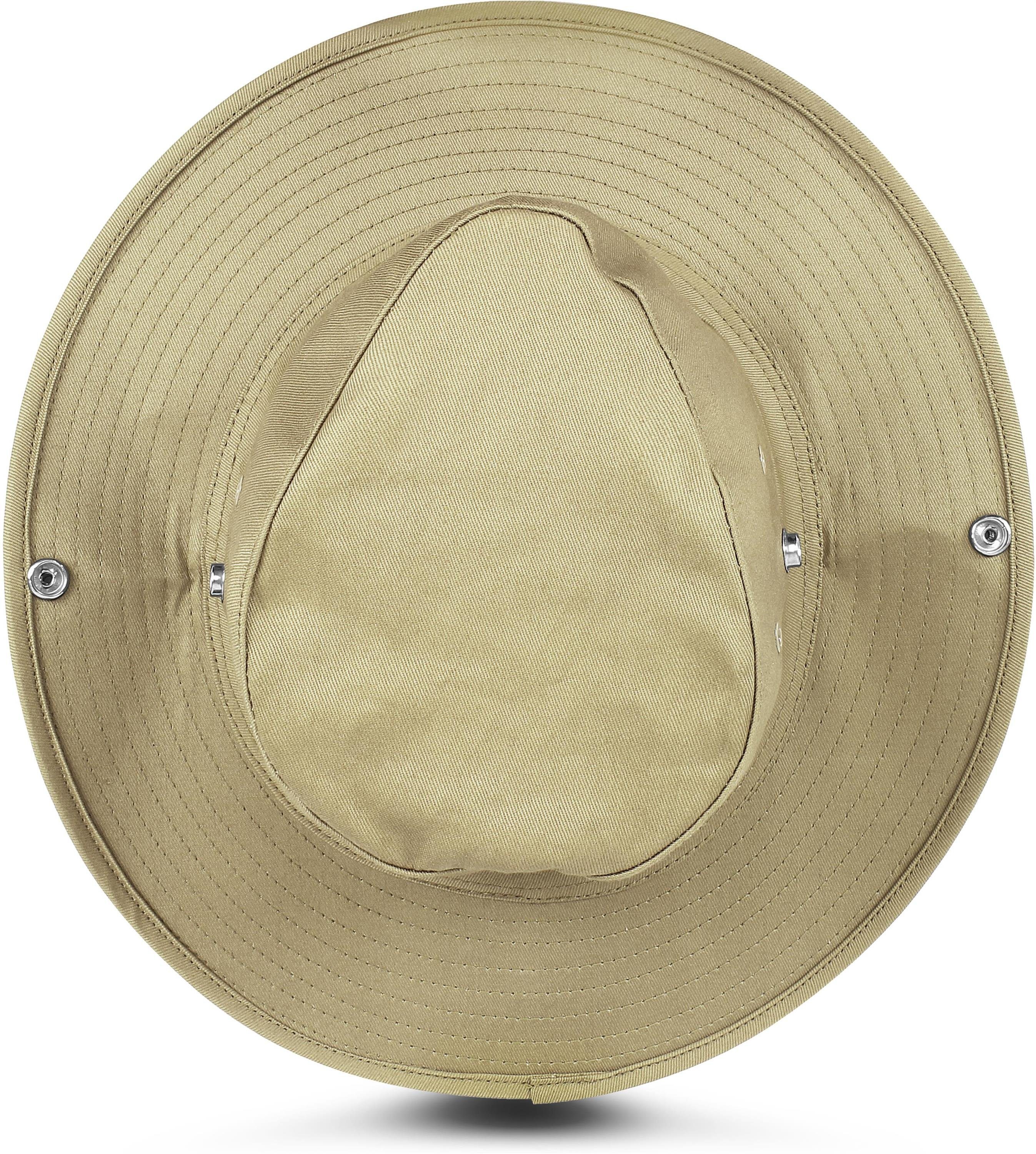 normani Outdoorhut Buschhut Outback Schlapphut mit Nackenschutz Fischerhut Sommerhut Strandhut Wanderhut – Bild 5 von 5