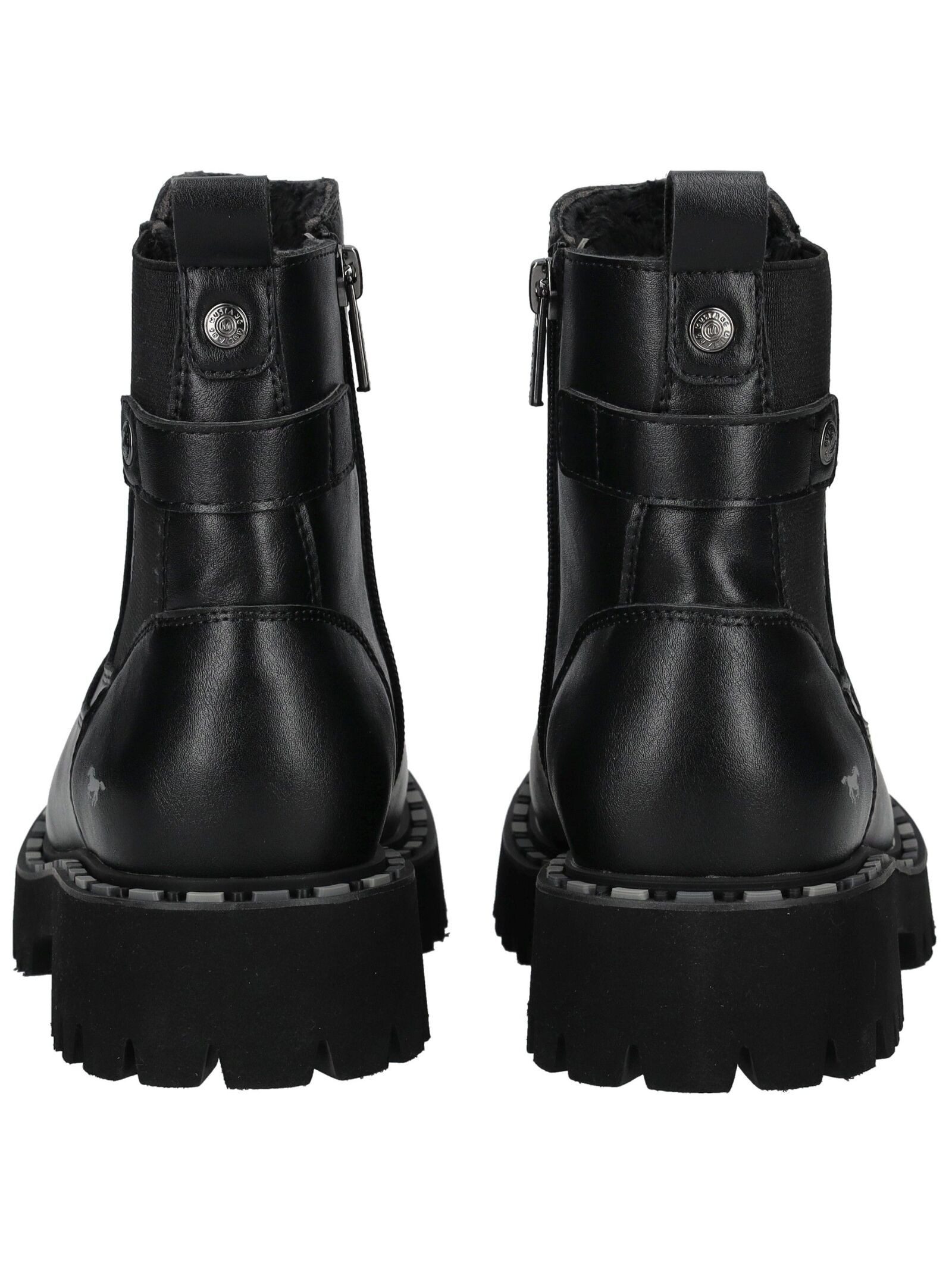 Mustang Shoes Mustang Shoes Stiefelette Lederimitat/Textil Stiefelette – Bild 5 von 5