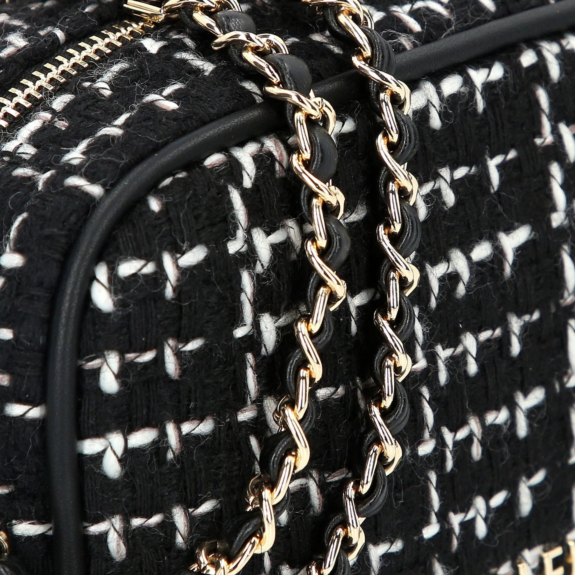 VALENTINO BAGS Umhängetasche Tweed, Baumwolle