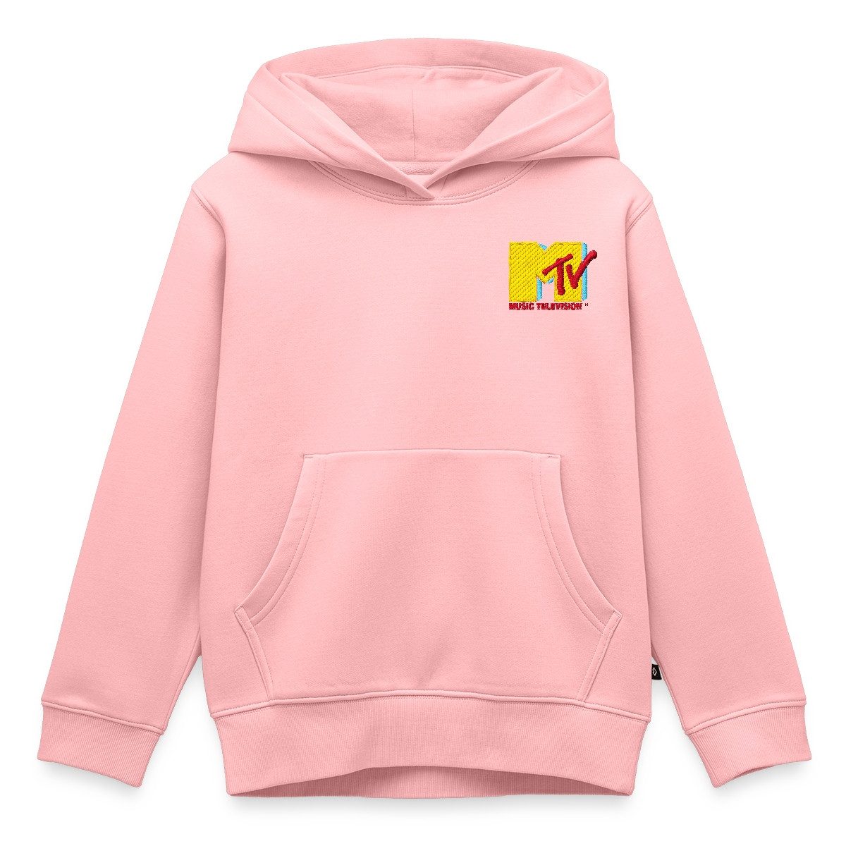 Hoodie MTV Logo Als Stick-Design Kinder Premium Hoodie