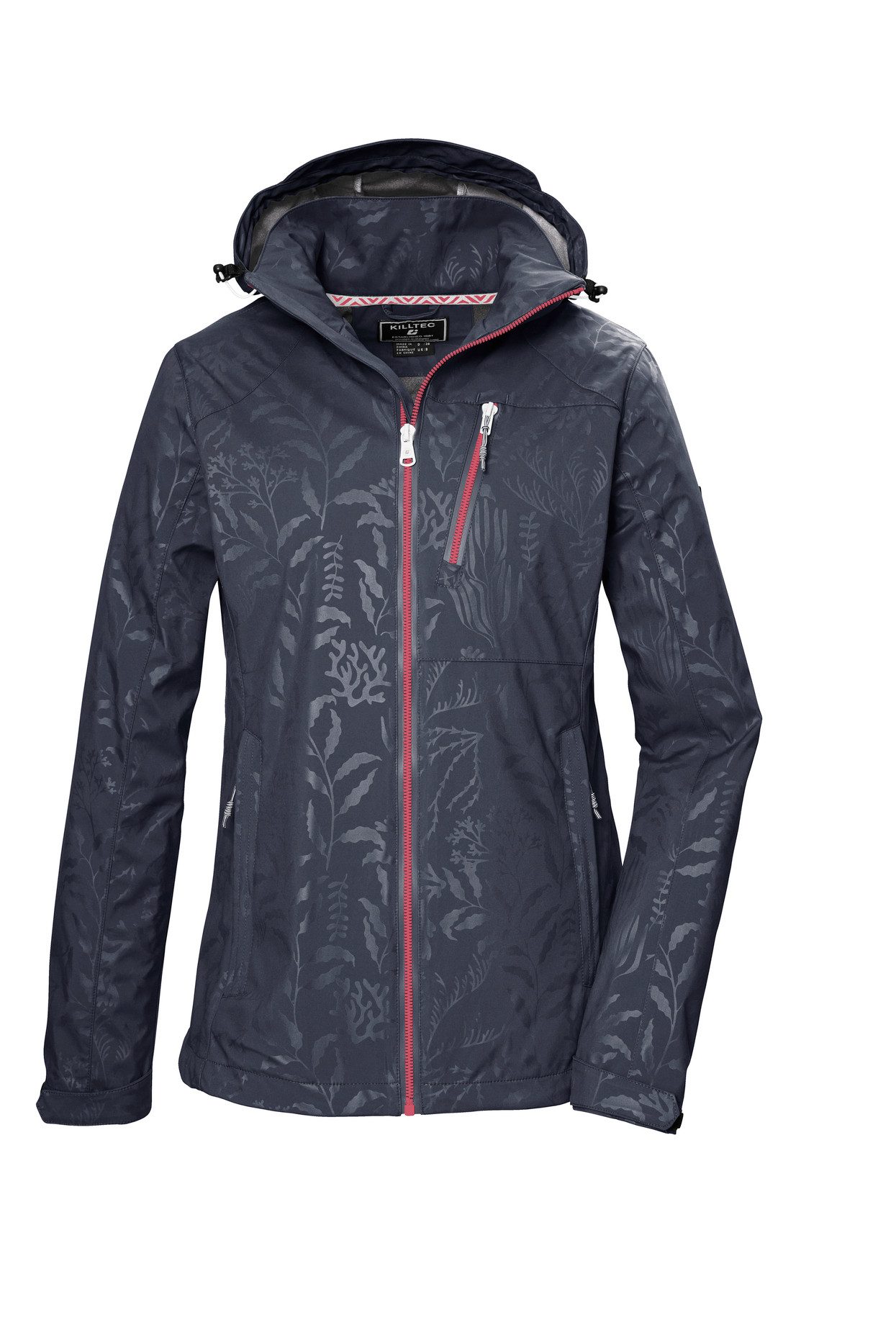 Softshelljacke KOS 122 WMN SFTSHLL JCKT FLORAL