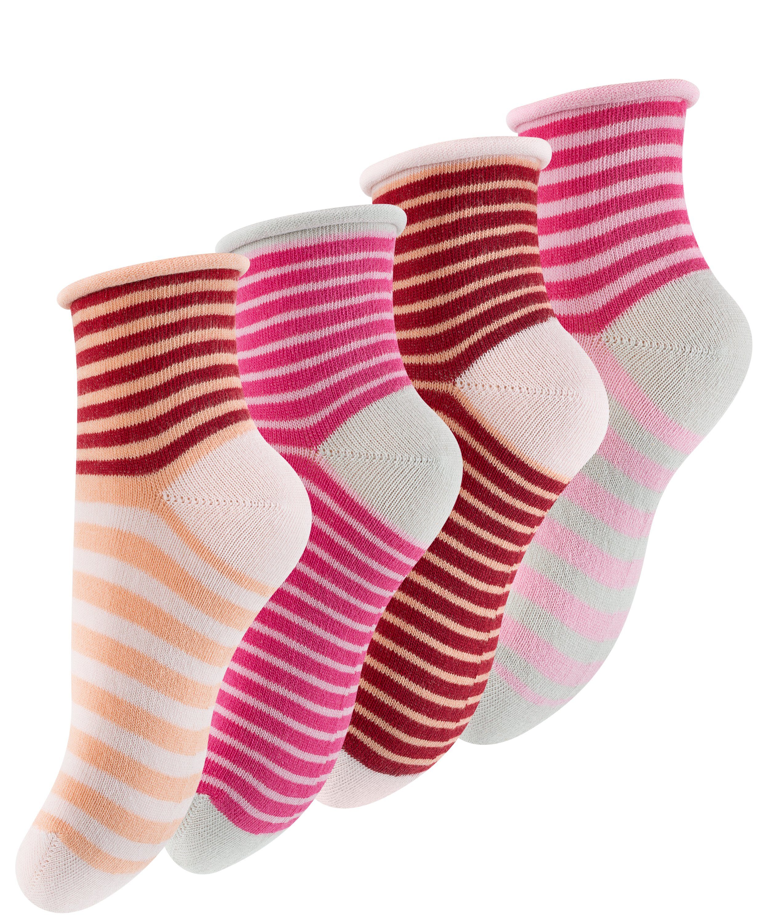 mit (8-Paar) Rollrand Prime® Socken Cotton