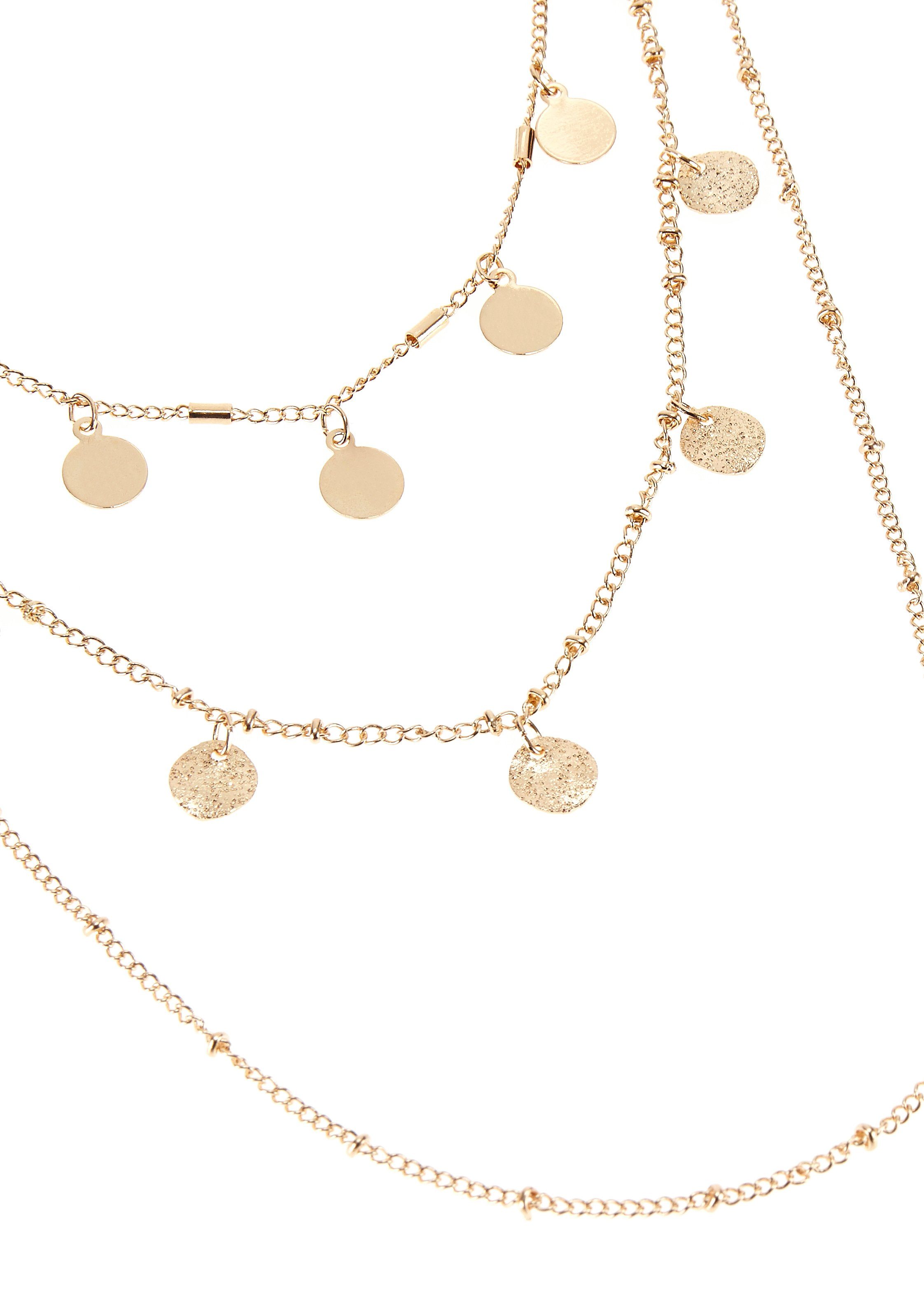 LASCANA Kette mit Anhänger, mehrreihiges Kettenset günstig online kaufen