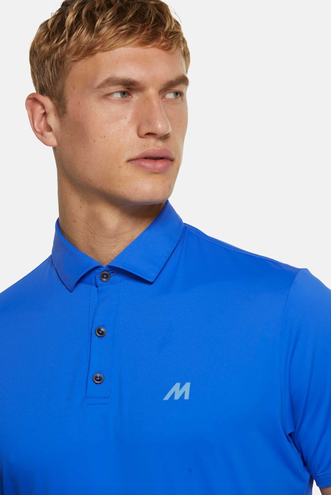 MEYER Poloshirt Europa hergestellt wird blue Tiger in Nachhaltig royal