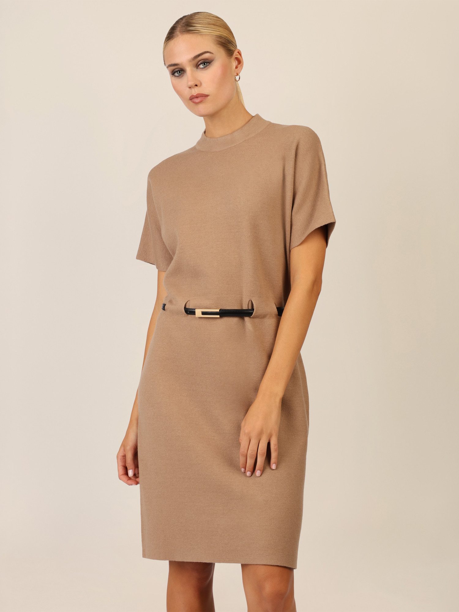 Apart Strickkleid und Stehkragen günstig online kaufen