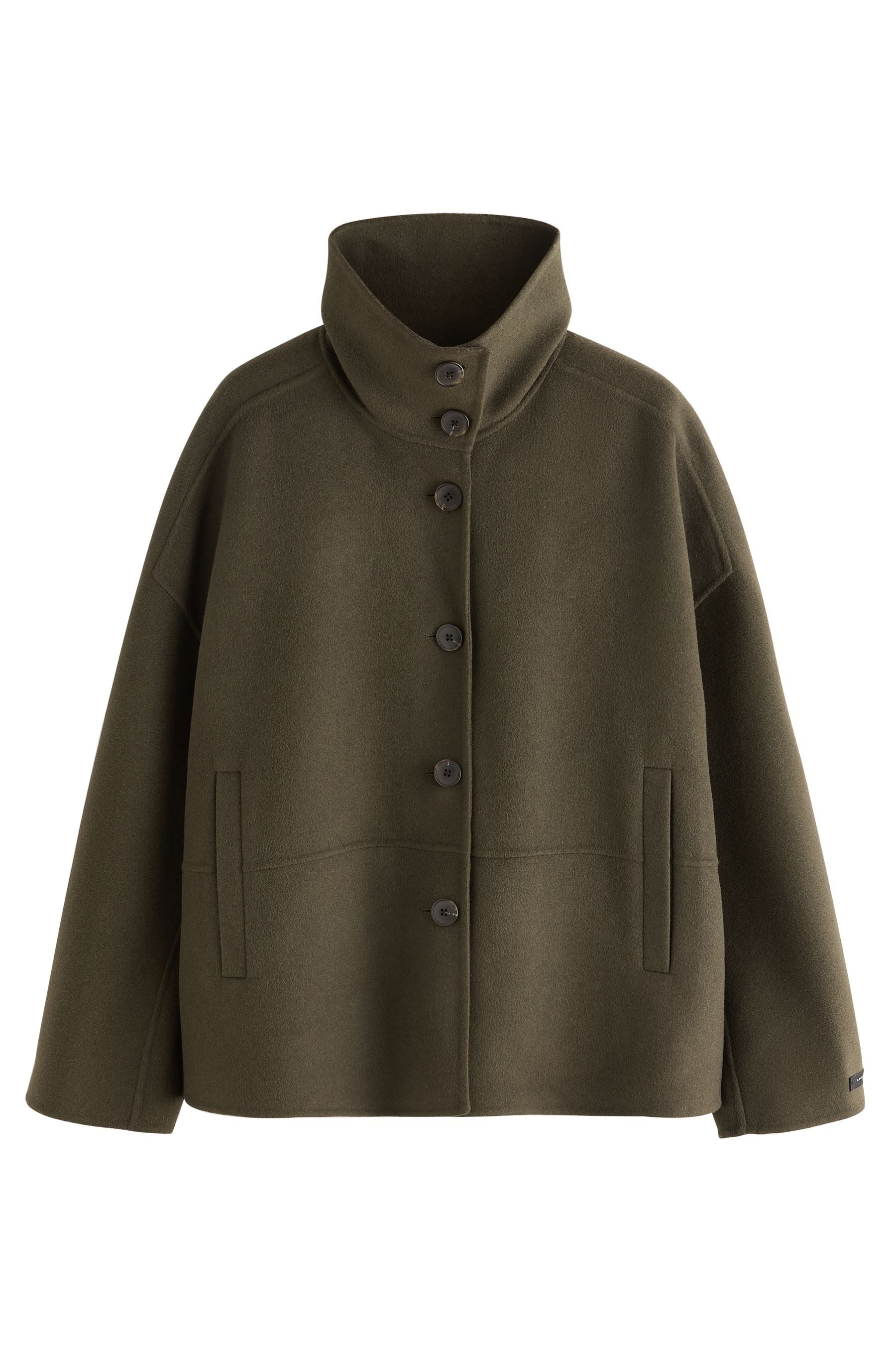 Next Wintermantel N. Premium handgenähter Kurzmantel, Kurzgröße (1-tlg)