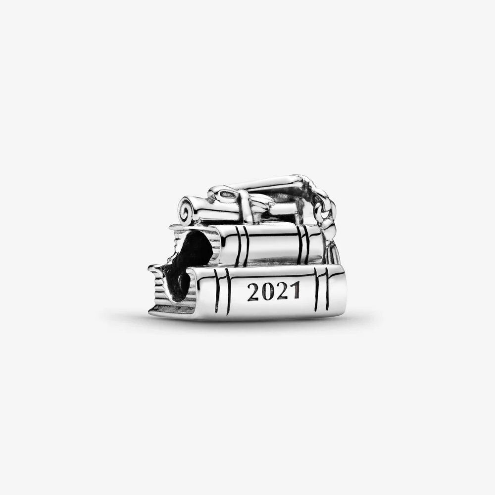 Pandora Charm-Einhänger Charm Damen Schulabschluss 2021 Sterling-Silber 799325C00