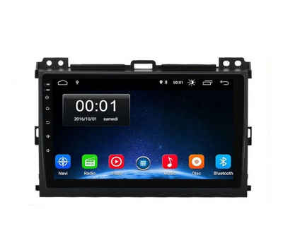 GABITECH 9" Android 13 GPS Navi für Lexus GX470, Toyota Prado Carplay 64GB Autoradio