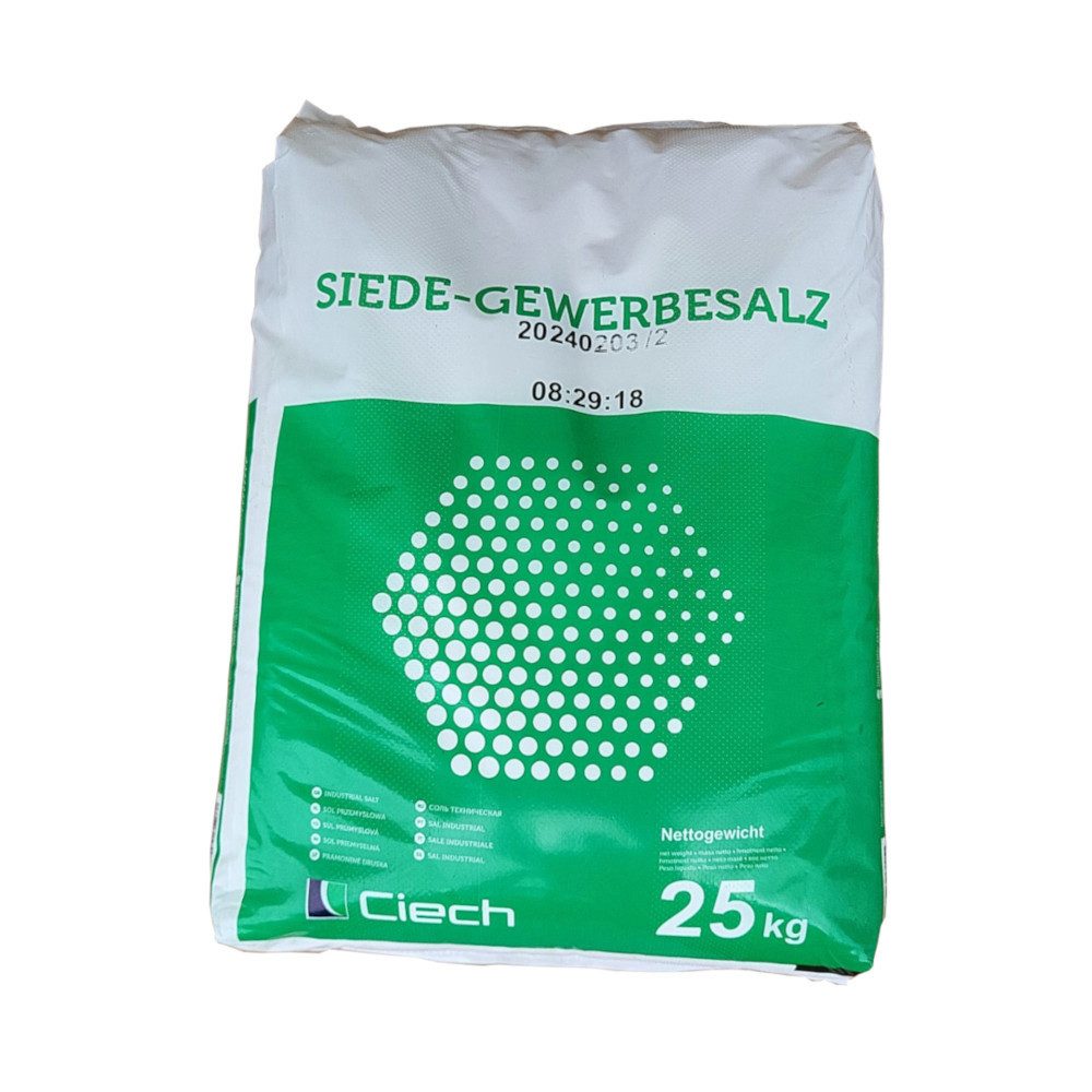 Ciech Poolpflege Siedegewerbesalz Poolsalz 25kg, Schwimmbadsalz Salz Wasserpflege Salzanalyse